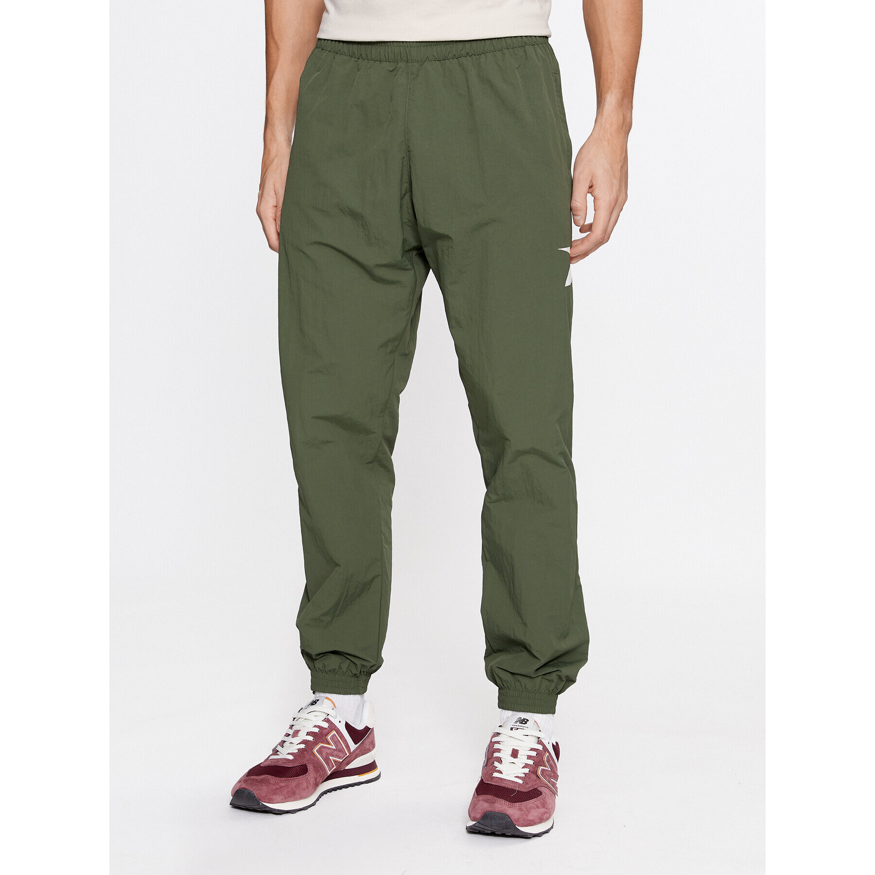 Reebok Pantaloni trening Classics Vector IL4563 Verde Regular Fit - Pled.ro