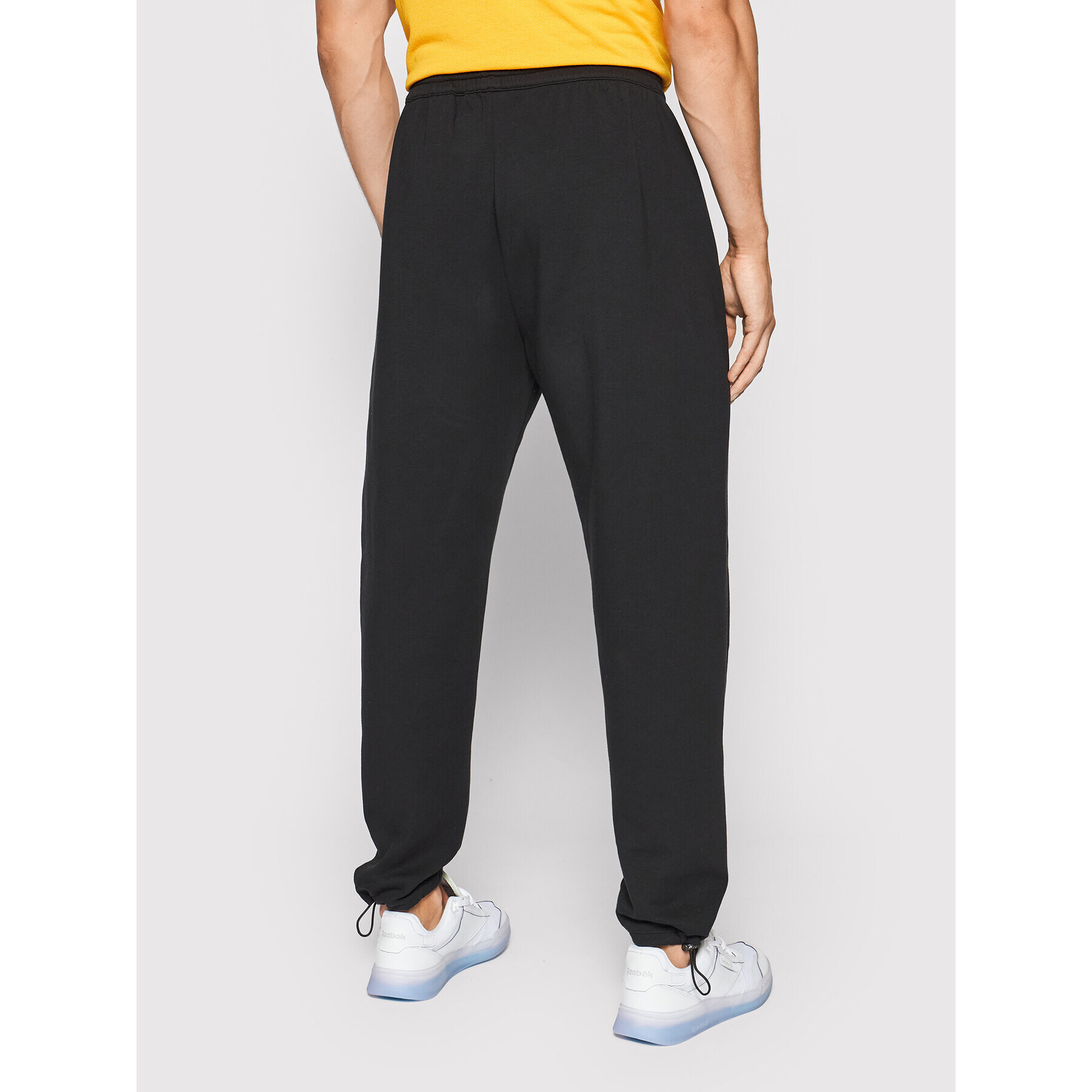 Reebok Pantaloni trening DreamBlend GL3125 Negru Relaxed Fit - Pled.ro