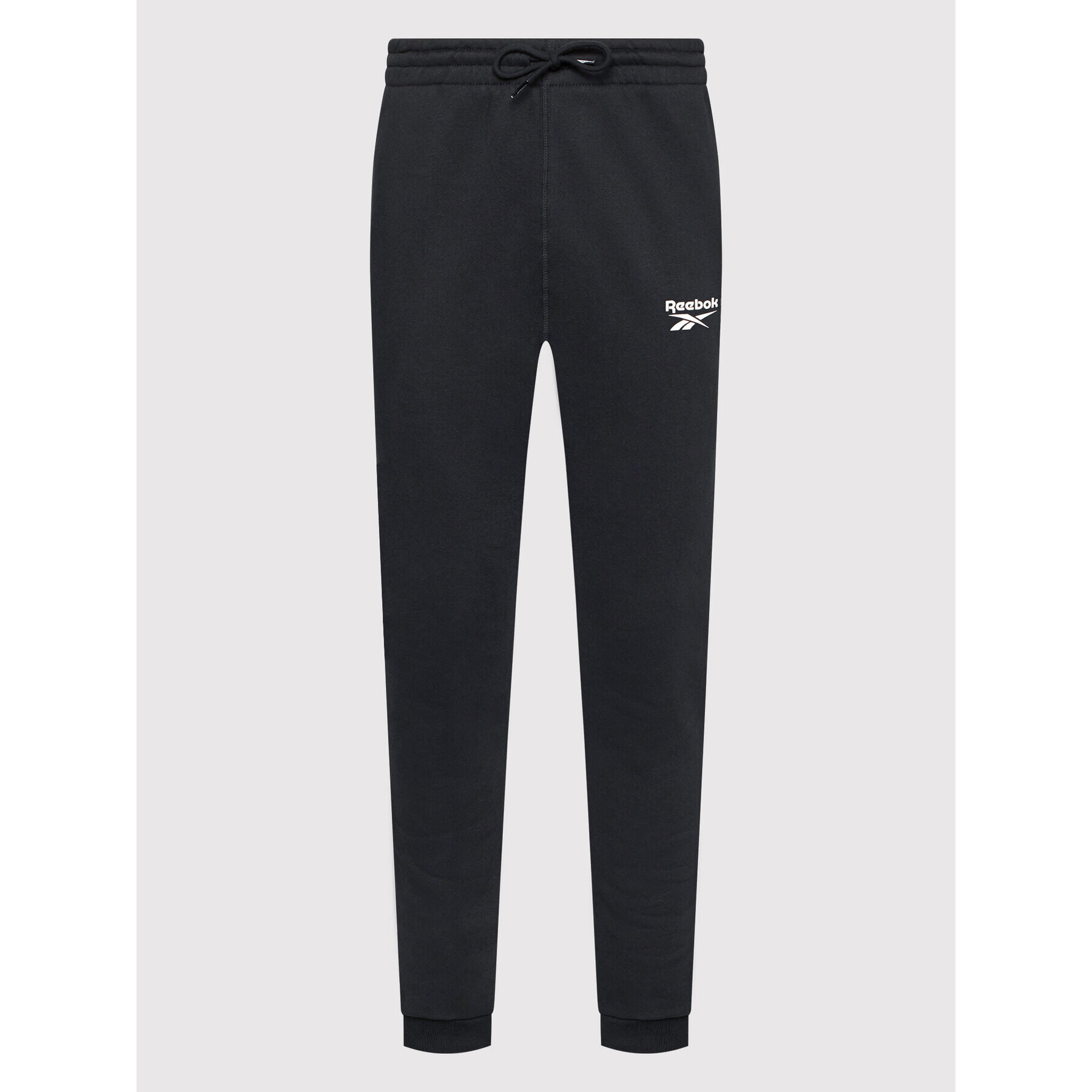 Reebok Pantaloni trening HG4456 Negru Regular Fit - Pled.ro