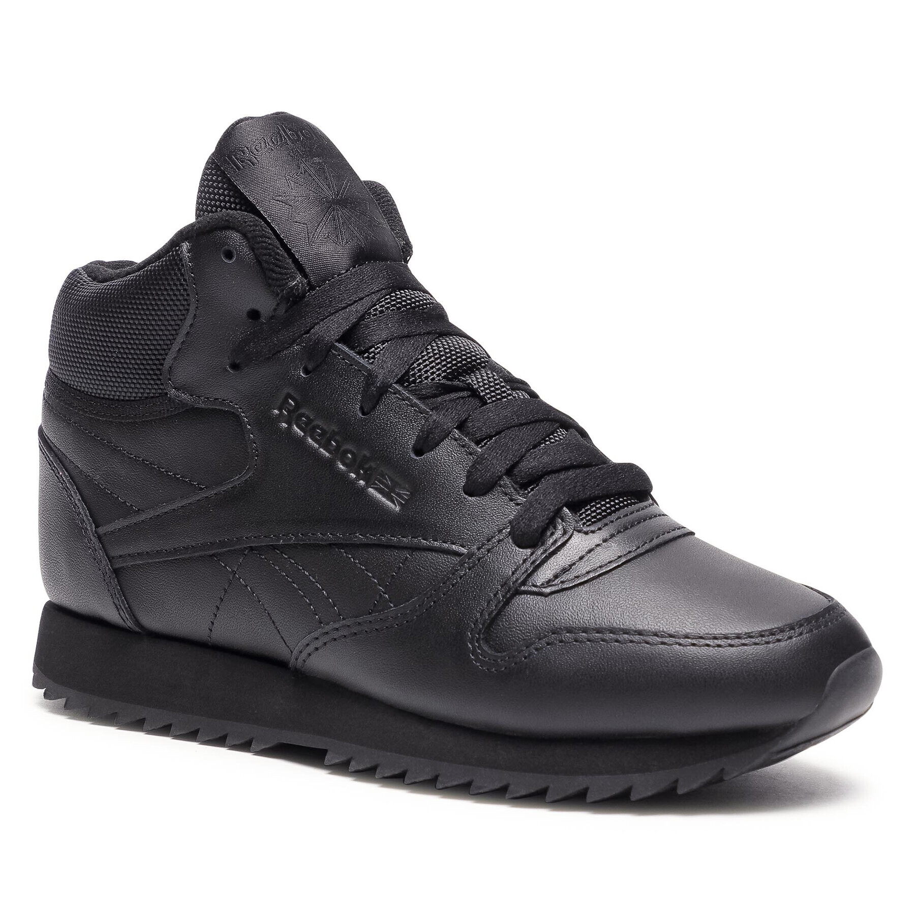 Reebok Pantofi Cl Lthr Mid Ripple FZ4762 Negru - Pled.ro