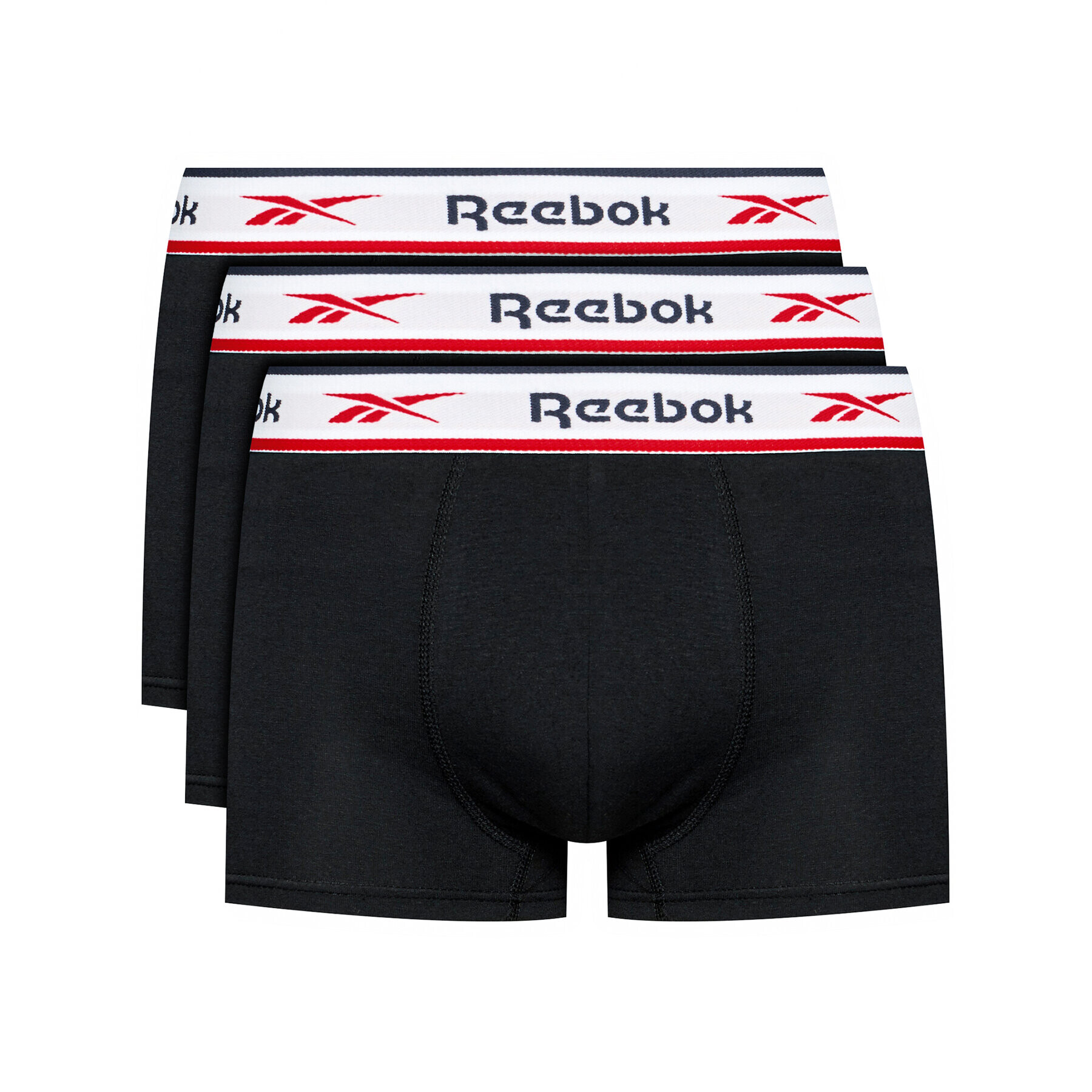 Reebok Set 3 perechi de boxeri Jonath F8337 Negru - Pled.ro