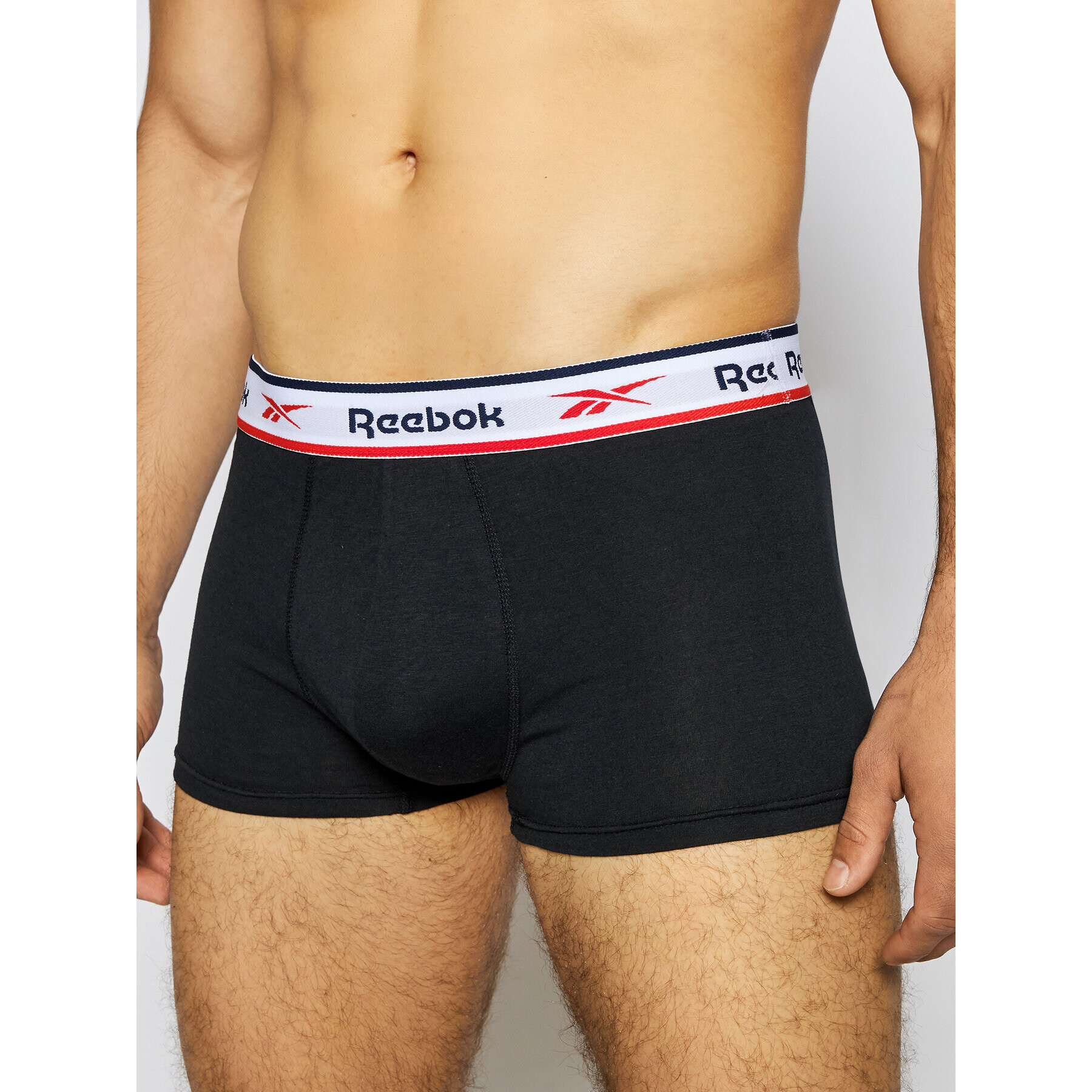 Reebok Set 3 perechi de boxeri Jonath F8337 Negru - Pled.ro