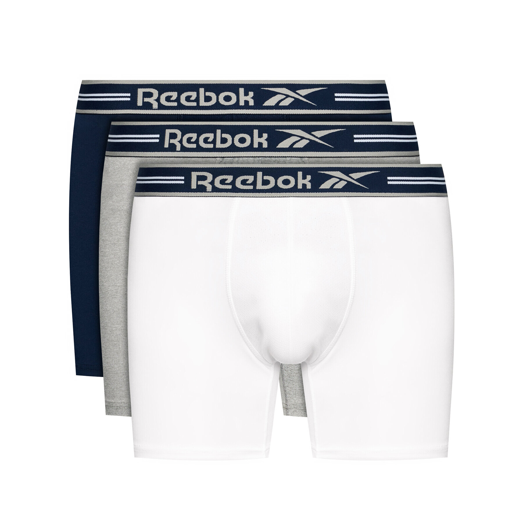 Reebok Set 3 perechi de boxeri Tolan F8310 Colorat - Pled.ro