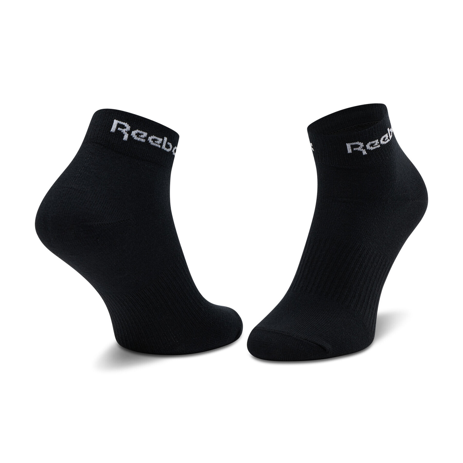 Reebok Set de 3 perechi de șosete joase unisex Act Core Ankle Sock 3P GH8166 Negru - Pled.ro