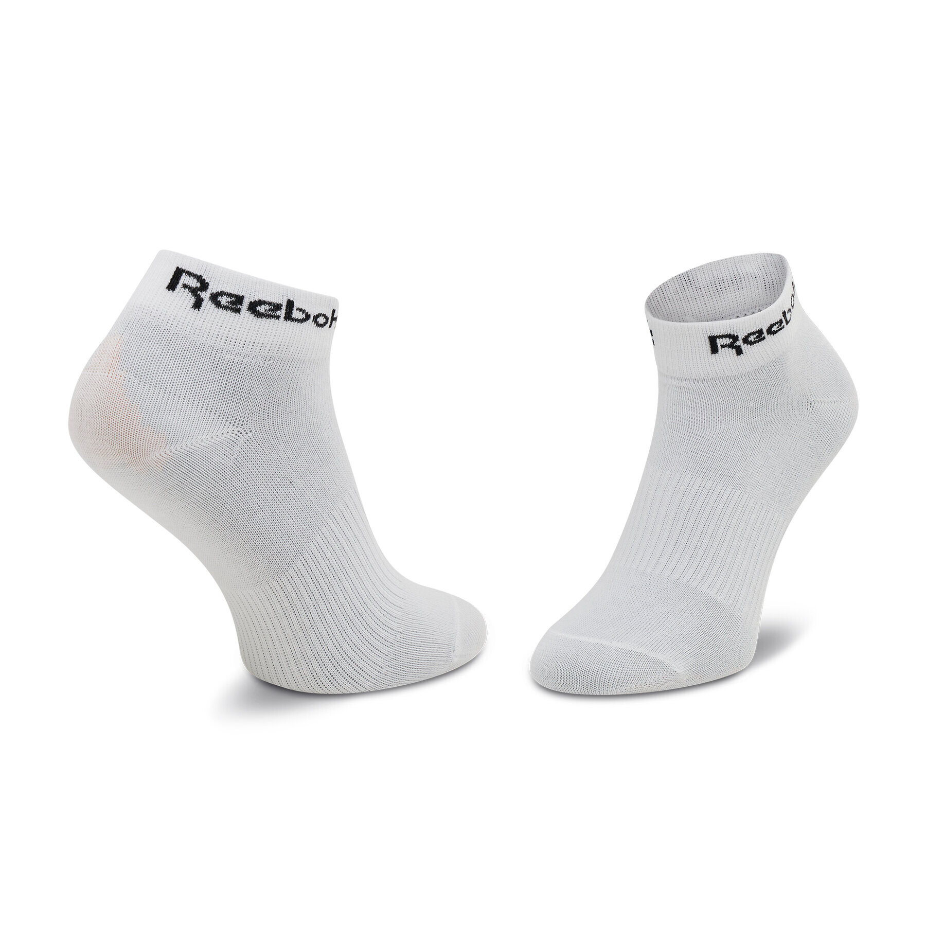 Reebok Set de 3 perechi de șosete joase unisex Act Core Ankle Sock 3P H36570 Alb - Pled.ro