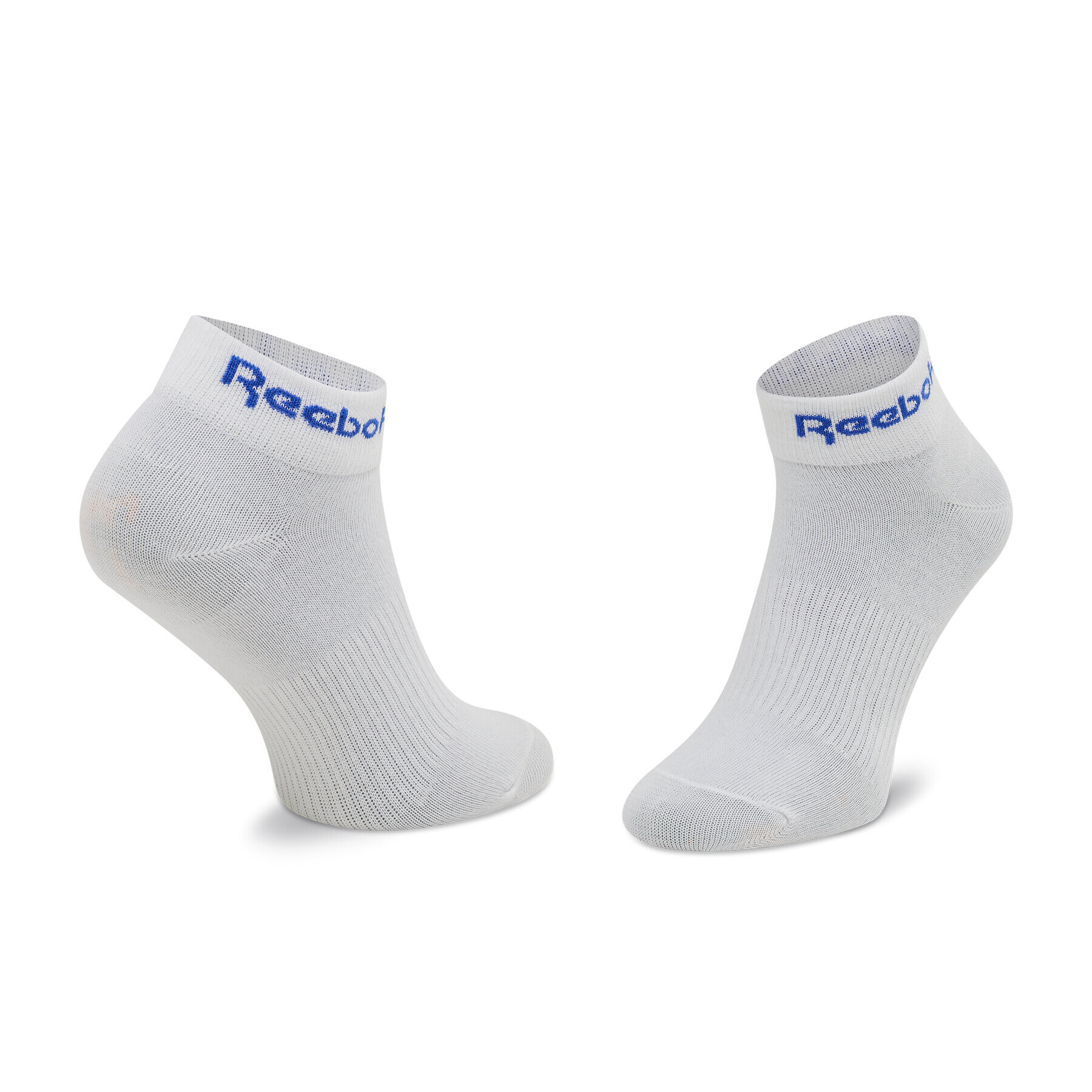 Reebok Set de 3 perechi de șosete joase unisex Act Core Ankle Sock 3P H36570 Alb - Pled.ro