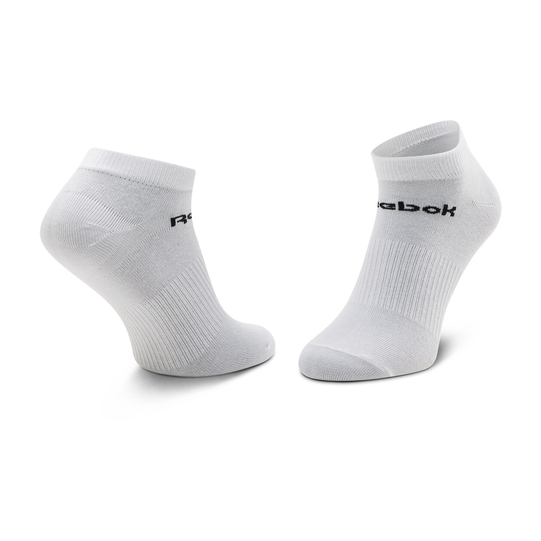 Reebok Set de 3 perechi de șosete joase unisex Act Core Low Cut Sock 3P GN7764 Alb - Pled.ro