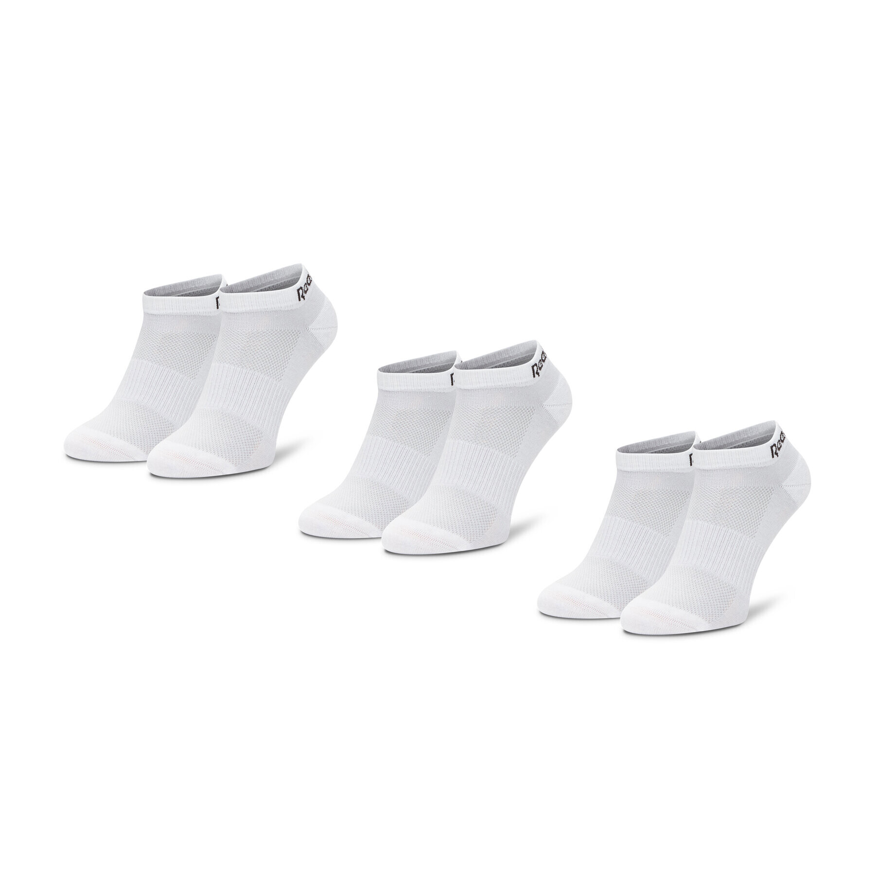 Reebok Set de 3 perechi de șosete joase unisex Te Low Cut Sock 3P GH0409 Alb - Pled.ro