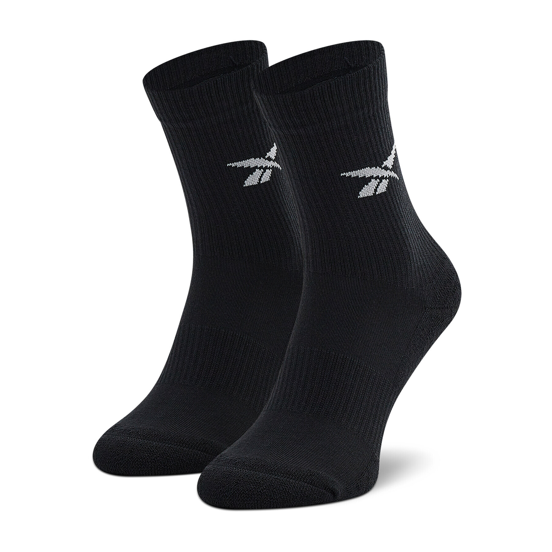 Reebok Set de 3 perechi de șosete medii unisex Cl Fo Crew Sock 3P HF5484 Negru - Pled.ro