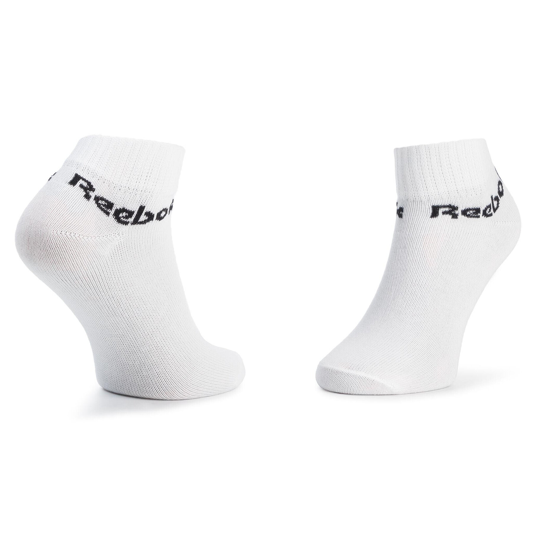 Reebok Set de 3 perechi de șosete joase unisex Act Core Ankle Sock 3p FL5227 Alb - Pled.ro