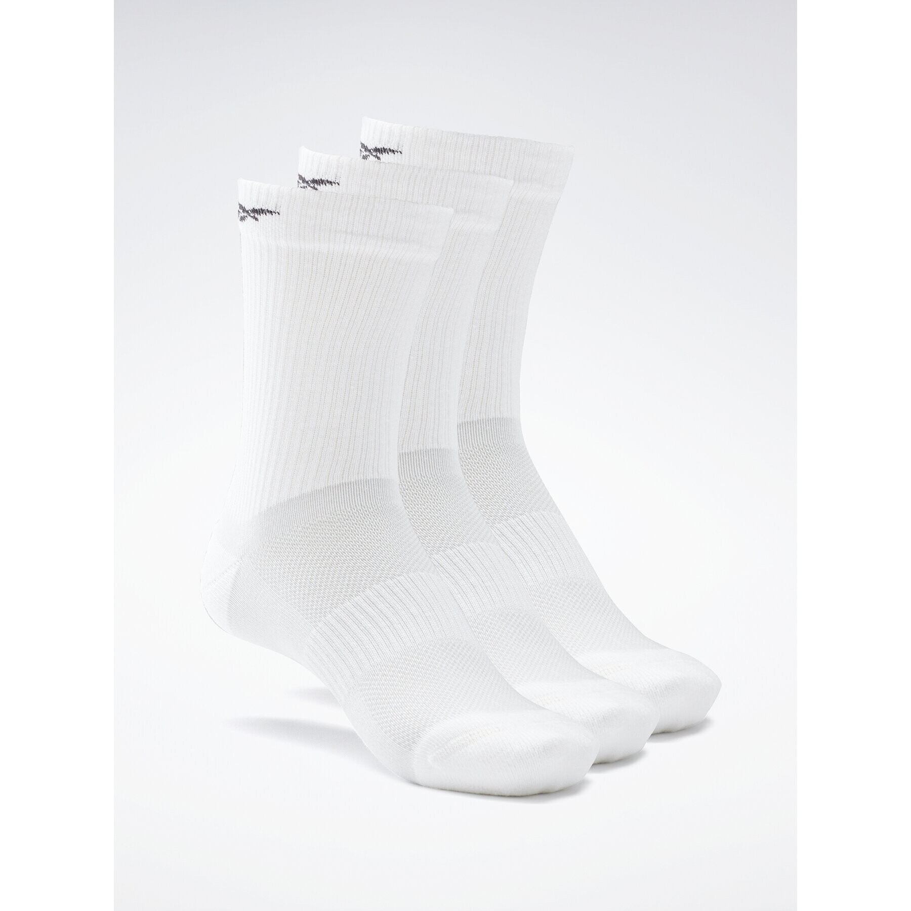 Reebok Șosete Înalte Unisex Active Foundation Mid-Crew Socks 3 Pairs GH0416 Alb - Pled.ro