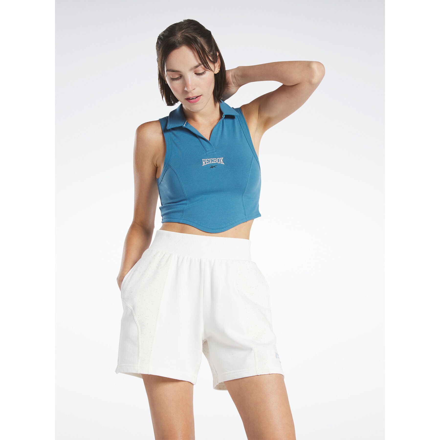 Reebok Top Classics Varsity Tank Top HT7842 Albastru - Pled.ro