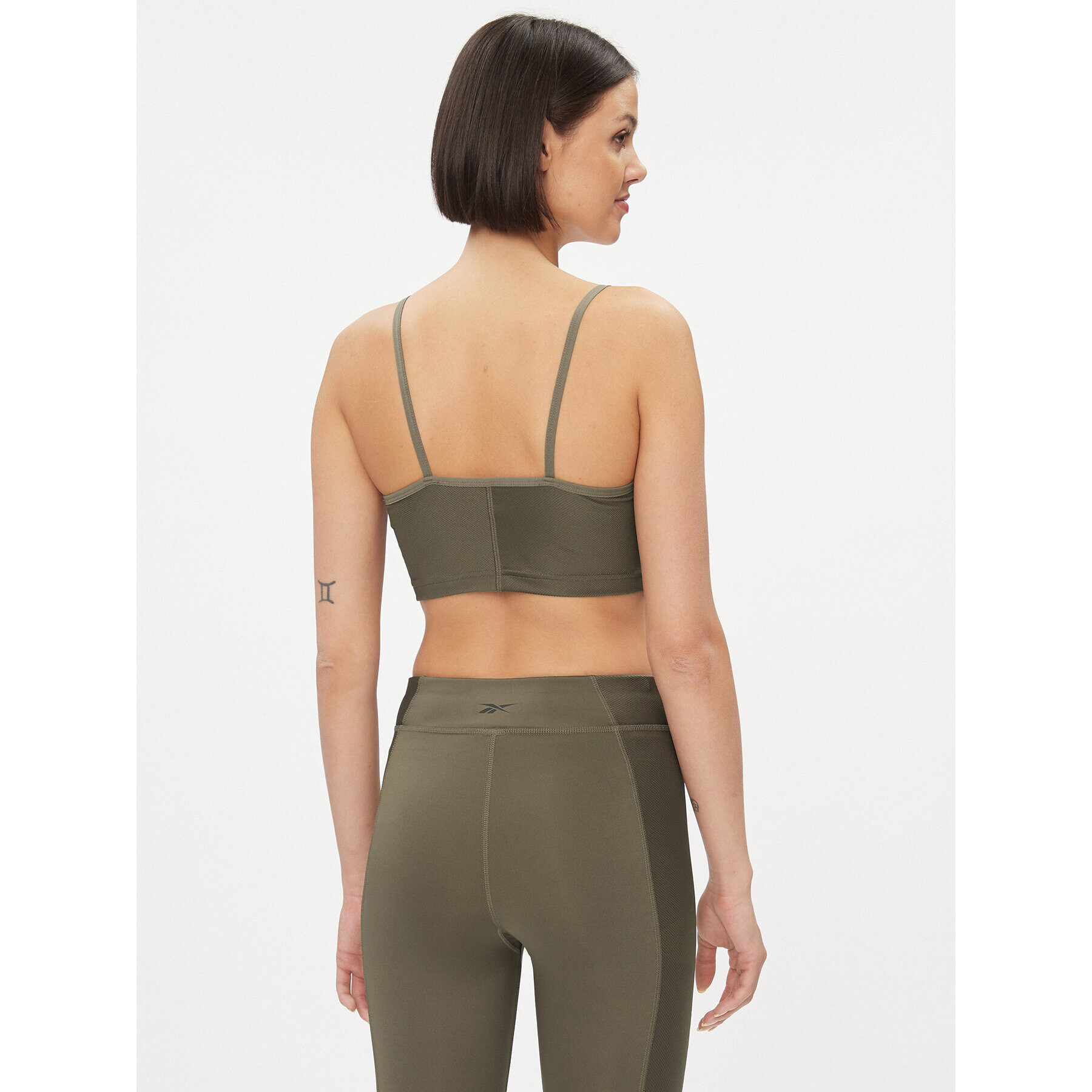 Reebok Top Yoga Performance IM4045 Verde Fitted Fit - Pled.ro