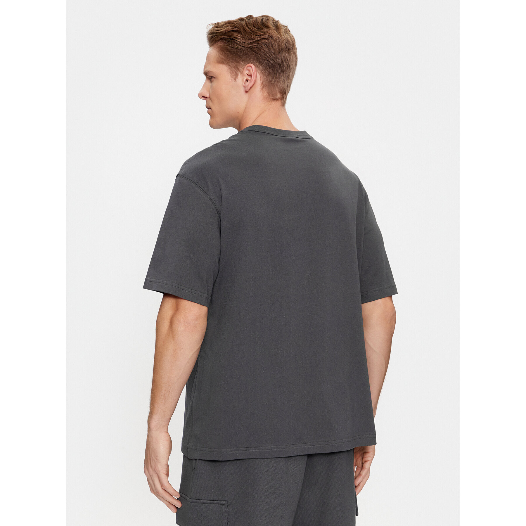 Reebok Tricou Archive Essentials IL8793 Gri Regular Fit - Pled.ro