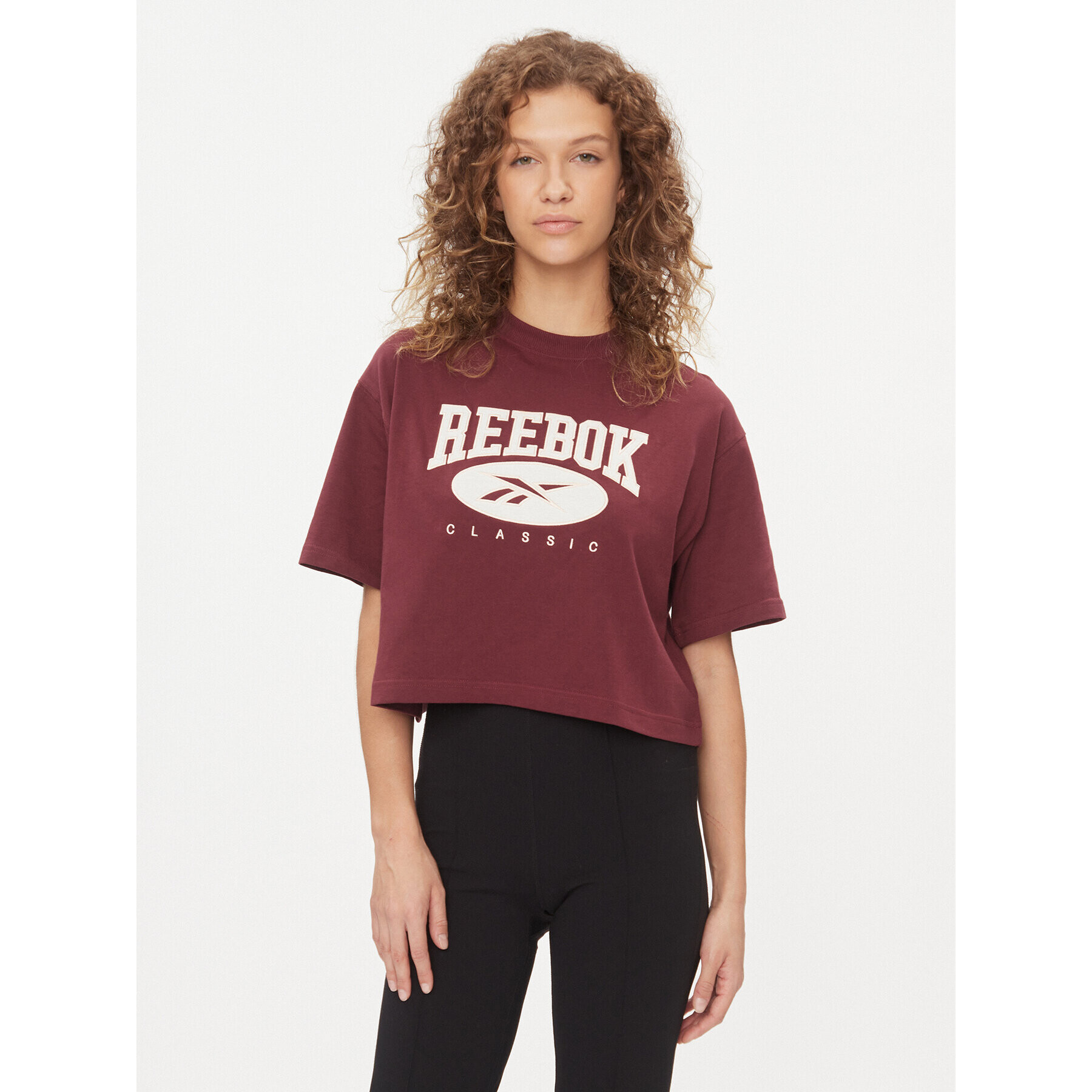 Reebok Tricou Classics Big Logo IL4638 Roșu Regular Fit - Pled.ro