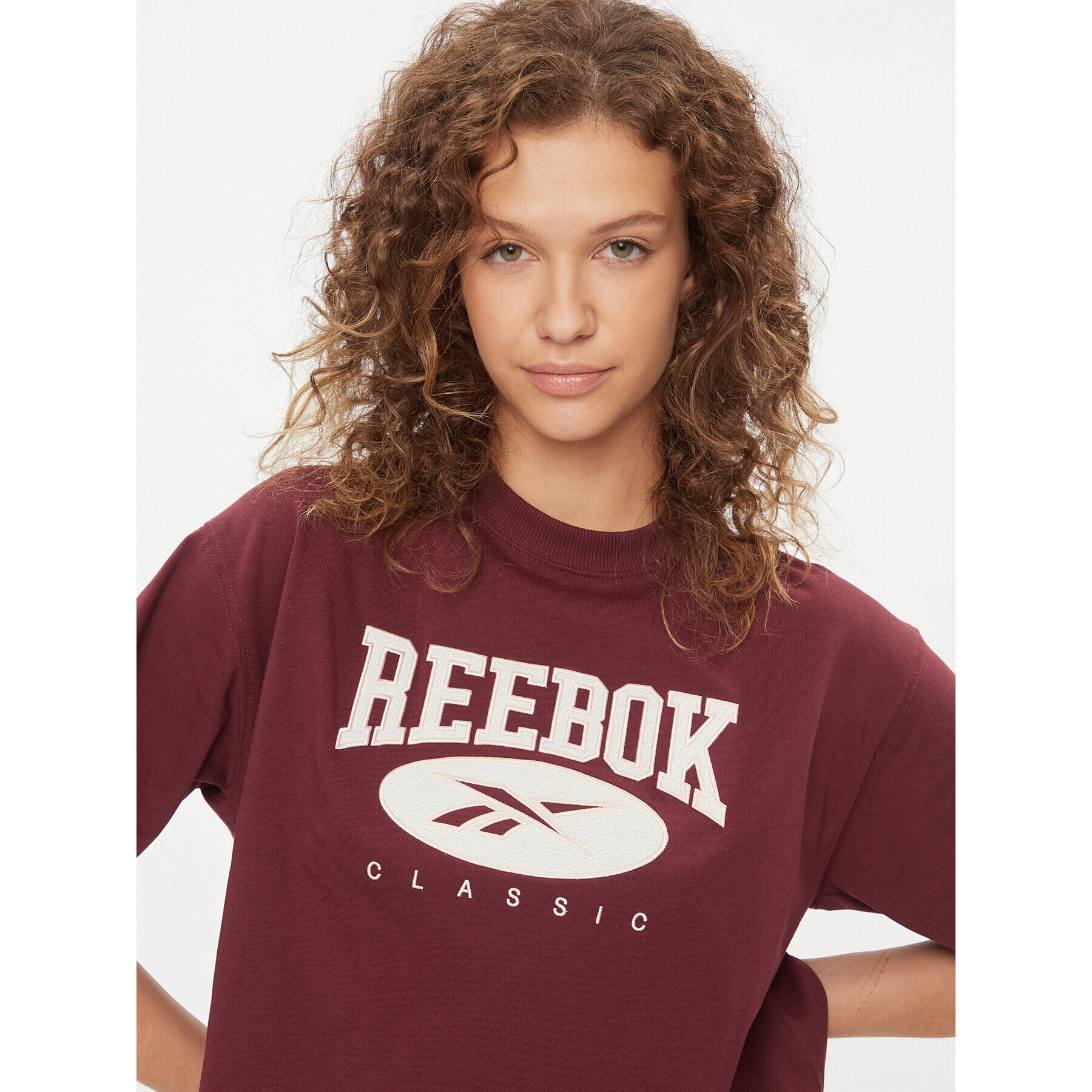 Reebok Tricou Classics Big Logo IL4638 Roșu Regular Fit - Pled.ro