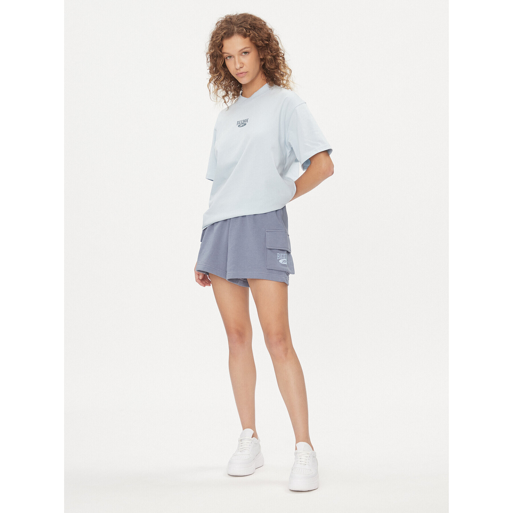 Reebok Tricou Classics IL4643 Albastru Relaxed Fit - Pled.ro