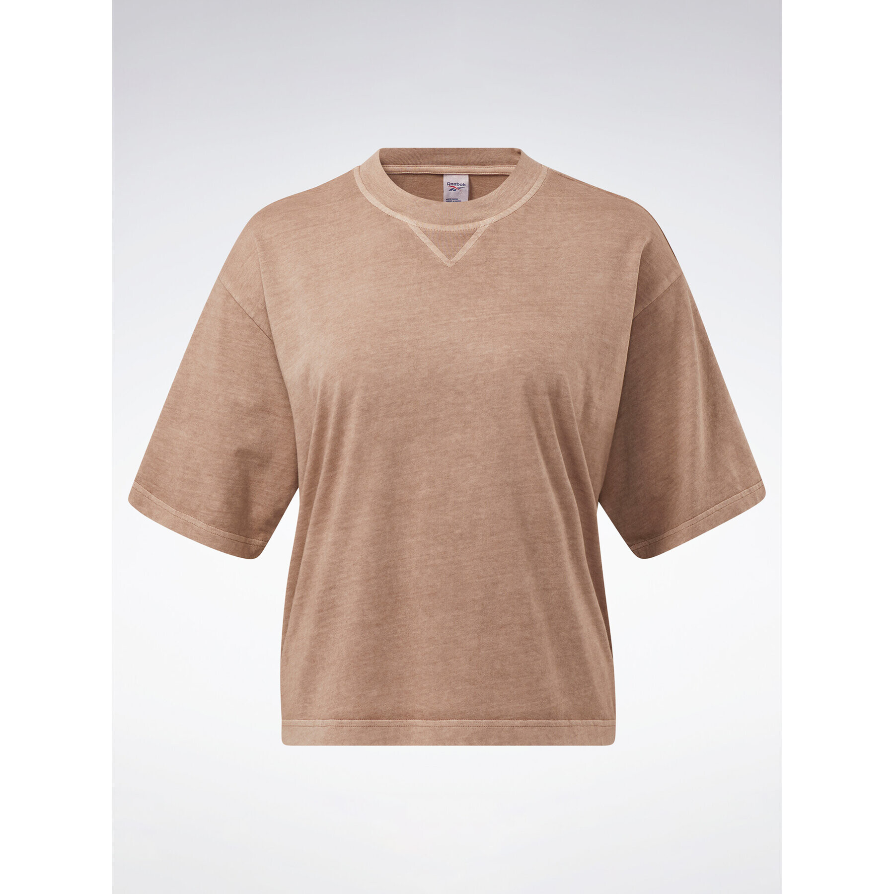 Reebok Tricou Classics Natural Dye Boxy T-Shirt HS0378 Maro - Pled.ro