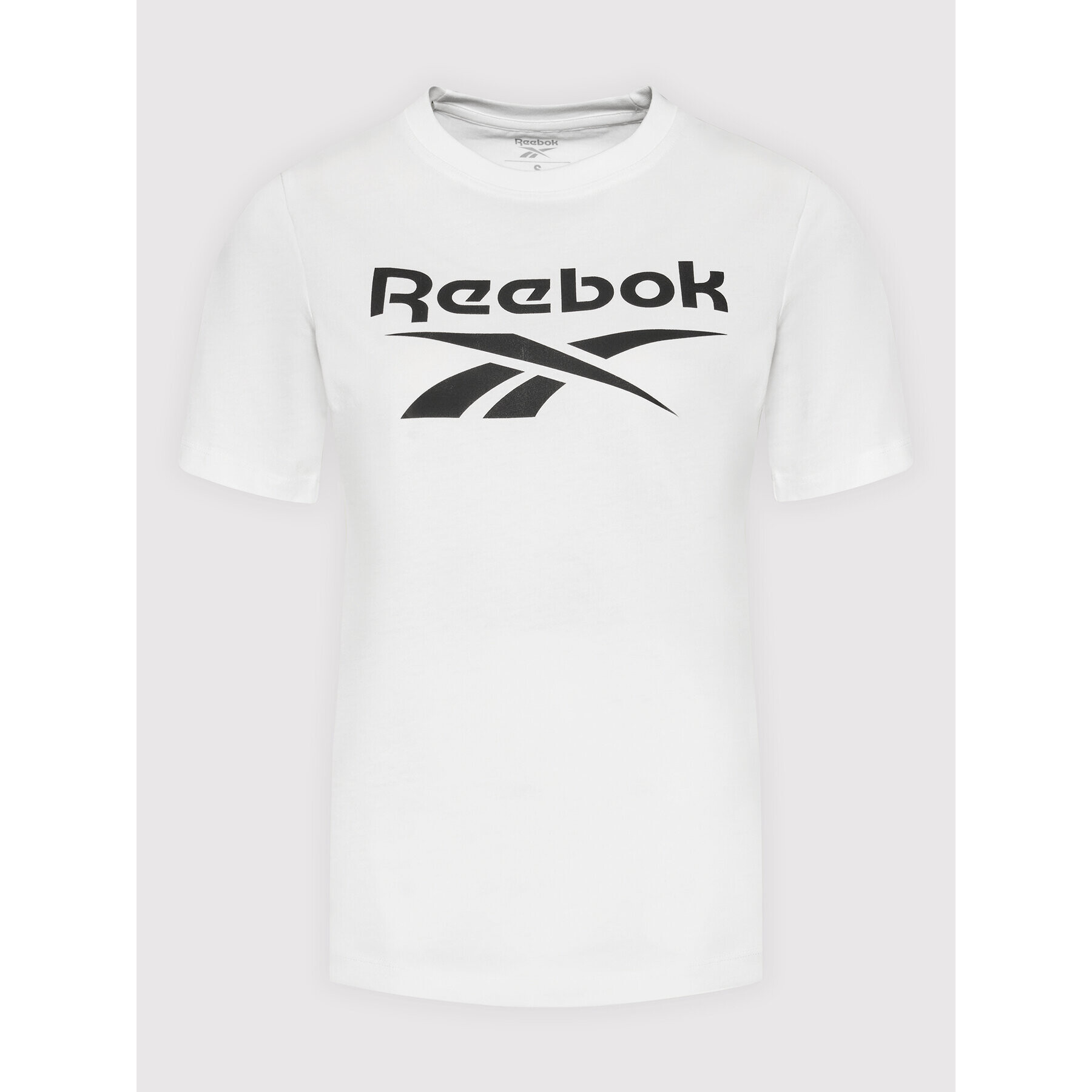 Reebok Tricou Identity HA5738 Alb Relaxed Fit - Pled.ro