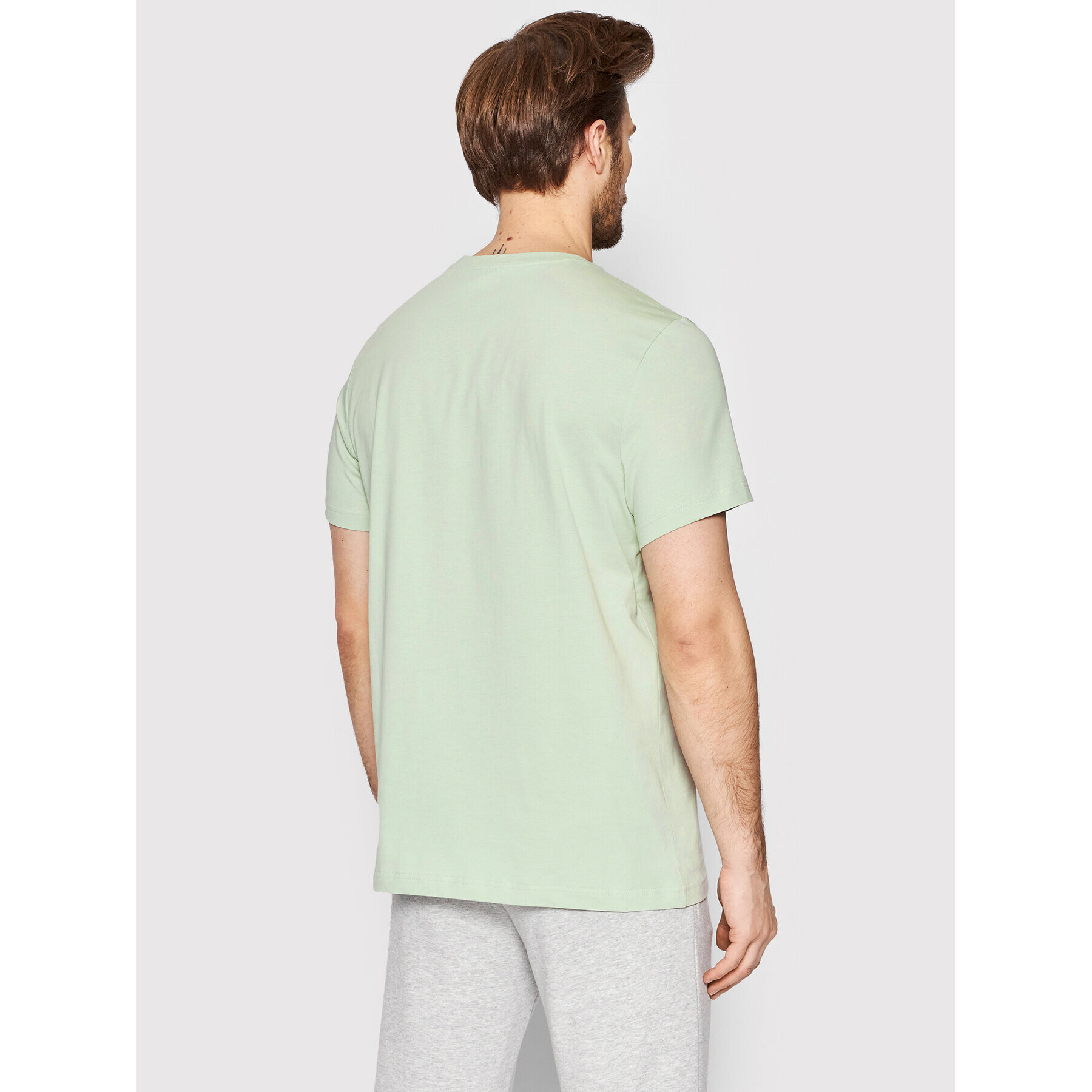 Reebok Tricou Identity HB2143 Verde Regular Fit - Pled.ro