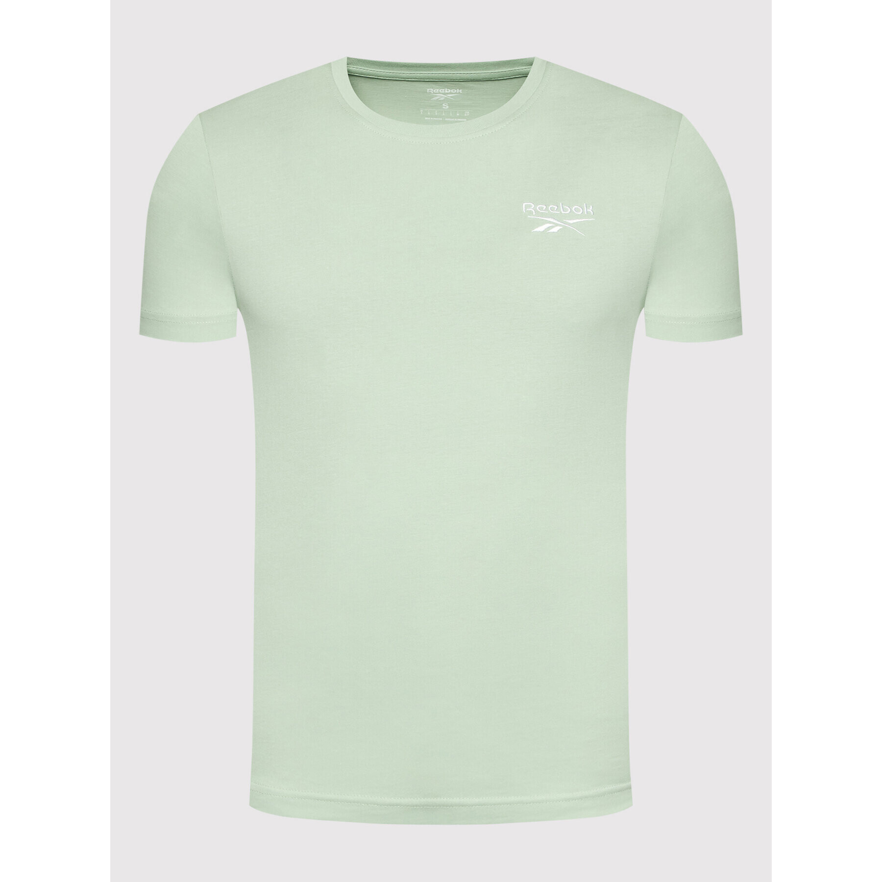 Reebok Tricou Identity HB2143 Verde Regular Fit - Pled.ro