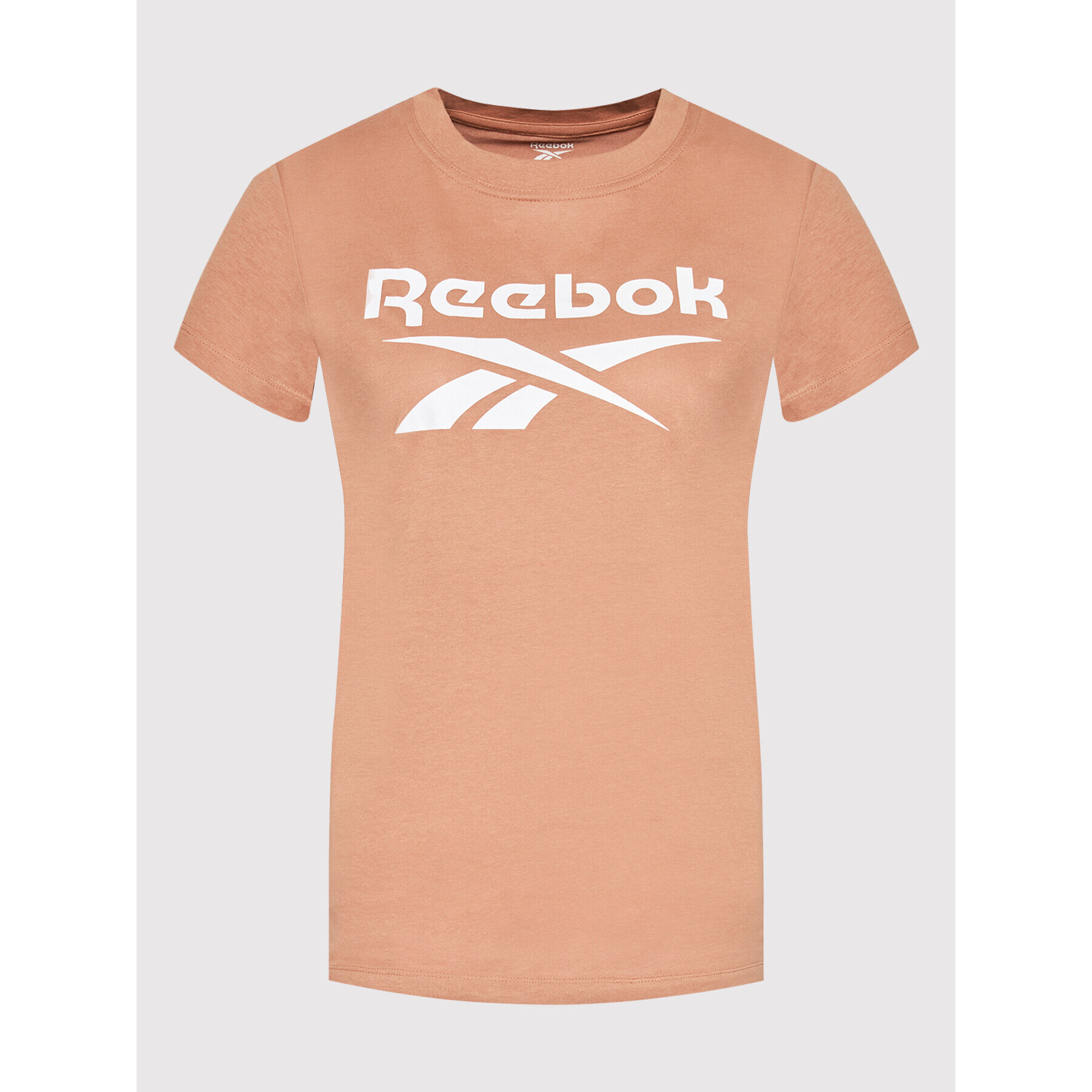 Reebok Tricou Identity HB2269 Portocaliu Relaxed Fit - Pled.ro