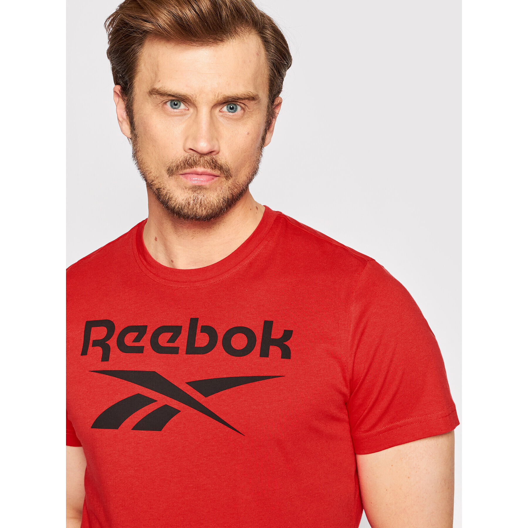 Reebok Tricou Identity HI0653 Roșu Slim Fit - Pled.ro