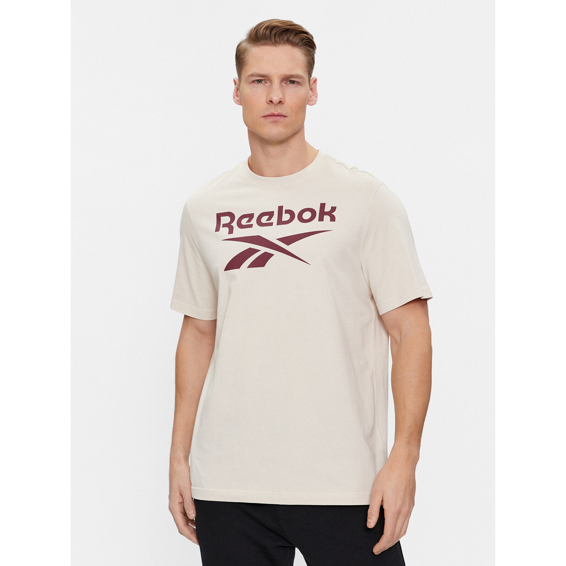 Reebok Tricou IM1621 Bej - Pled.ro