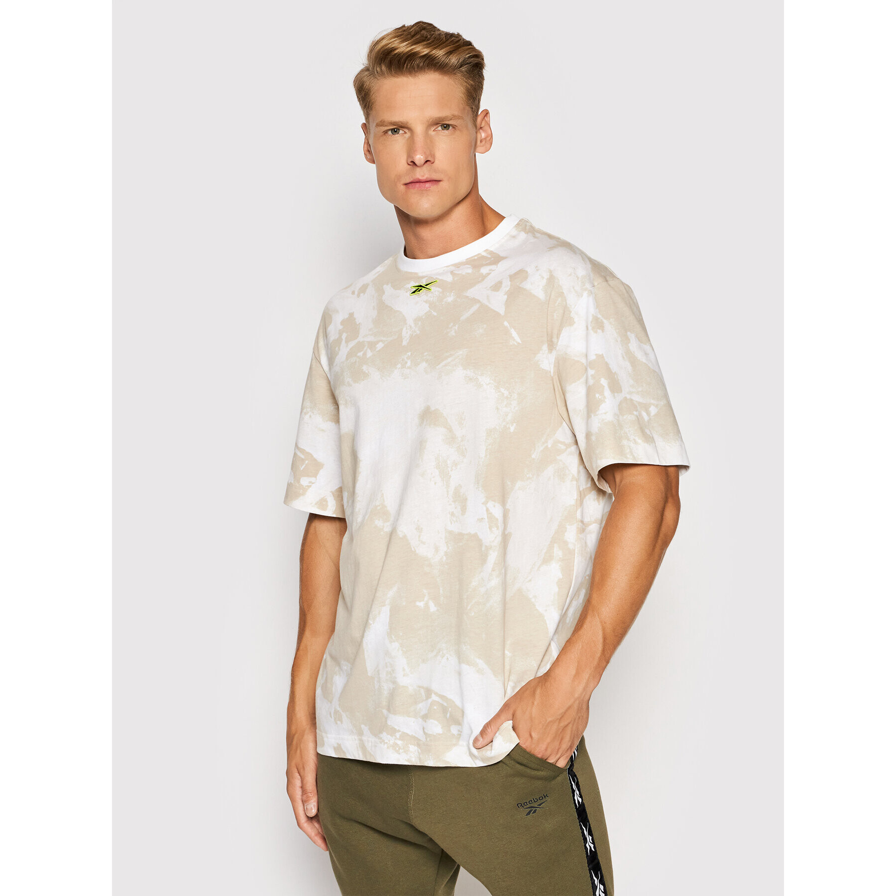 Reebok Tricou Myt GS8999 Bej Oversize - Pled.ro