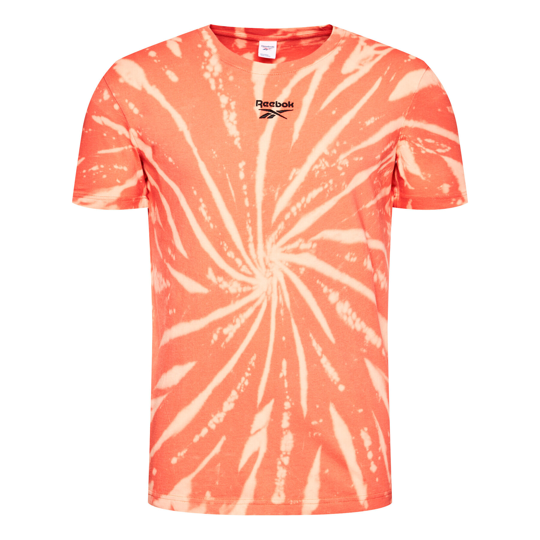 Reebok Tricou Unisex Classics Tie-Dye GL9756 Portocaliu Loose Fit - Pled.ro