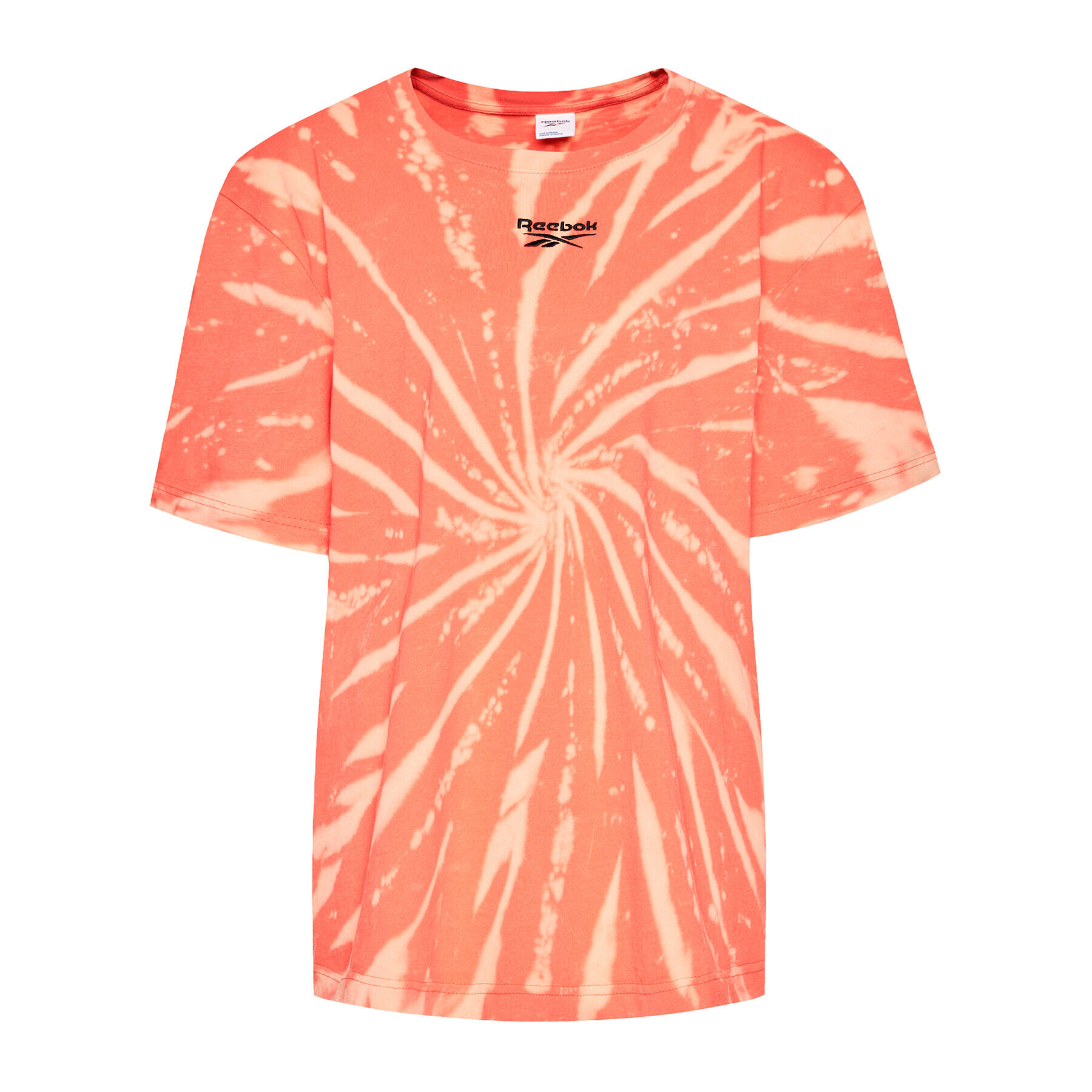 Reebok Tricou Unisex Classics Tie-Dye GL9756 Portocaliu Loose Fit - Pled.ro