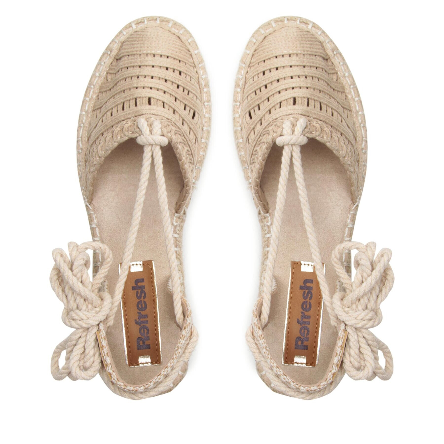 Refresh Espadrile 170615 Bej - Pled.ro