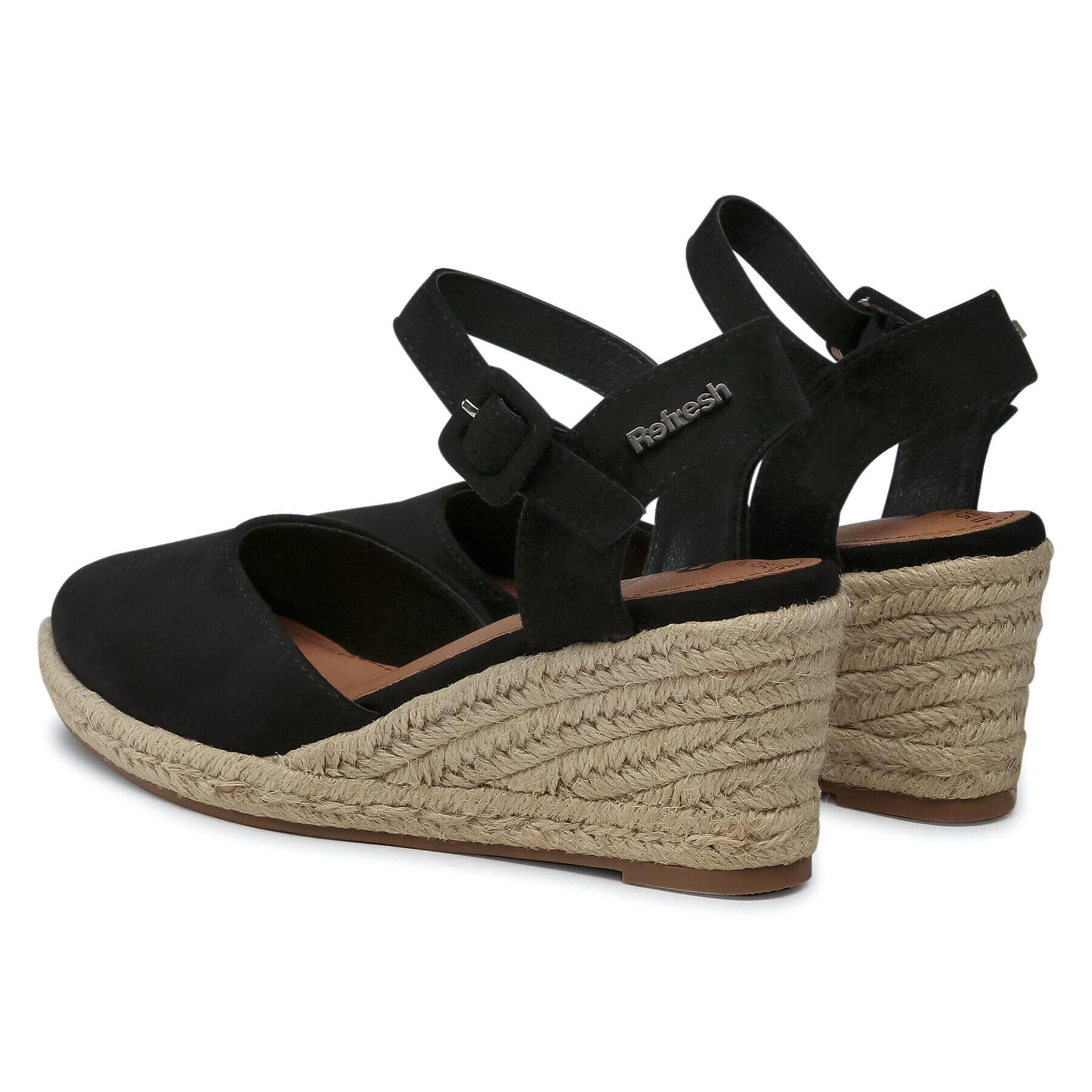 Refresh Espadrile 72858 Negru - Pled.ro