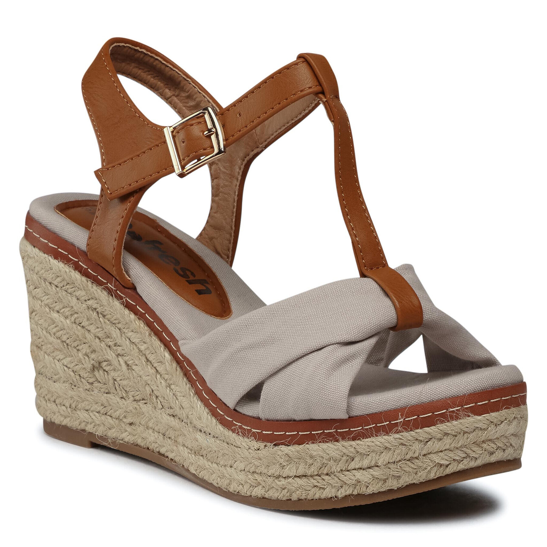 Refresh Espadrile 72878 Gri - Pled.ro