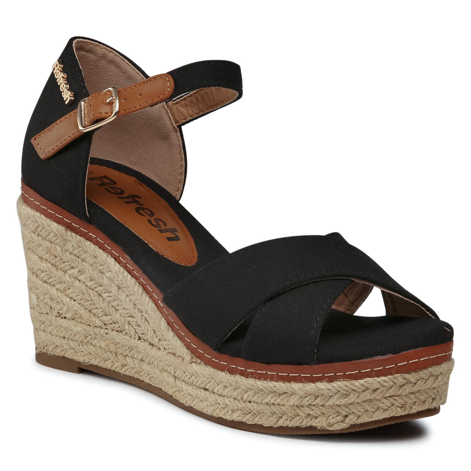 Refresh Espadrile 72879 Negru - Pled.ro