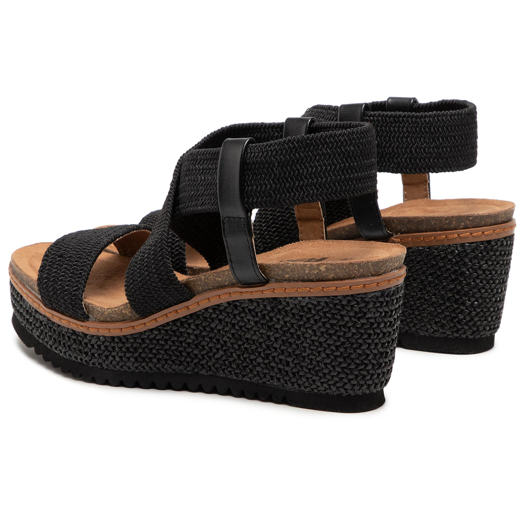 Refresh Sandale 72923 Negru - Pled.ro