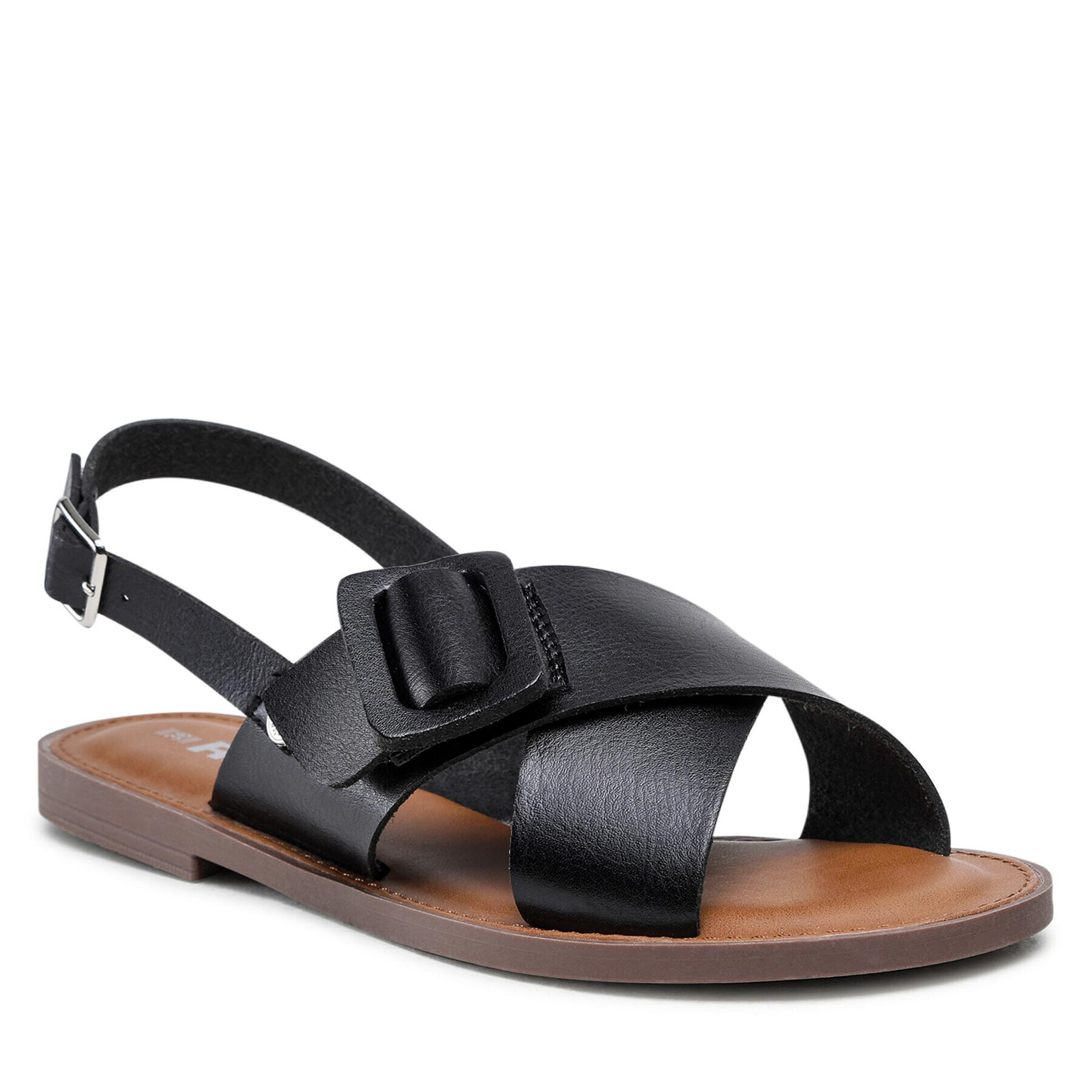 Refresh Sandale 79809 Negru - Pled.ro