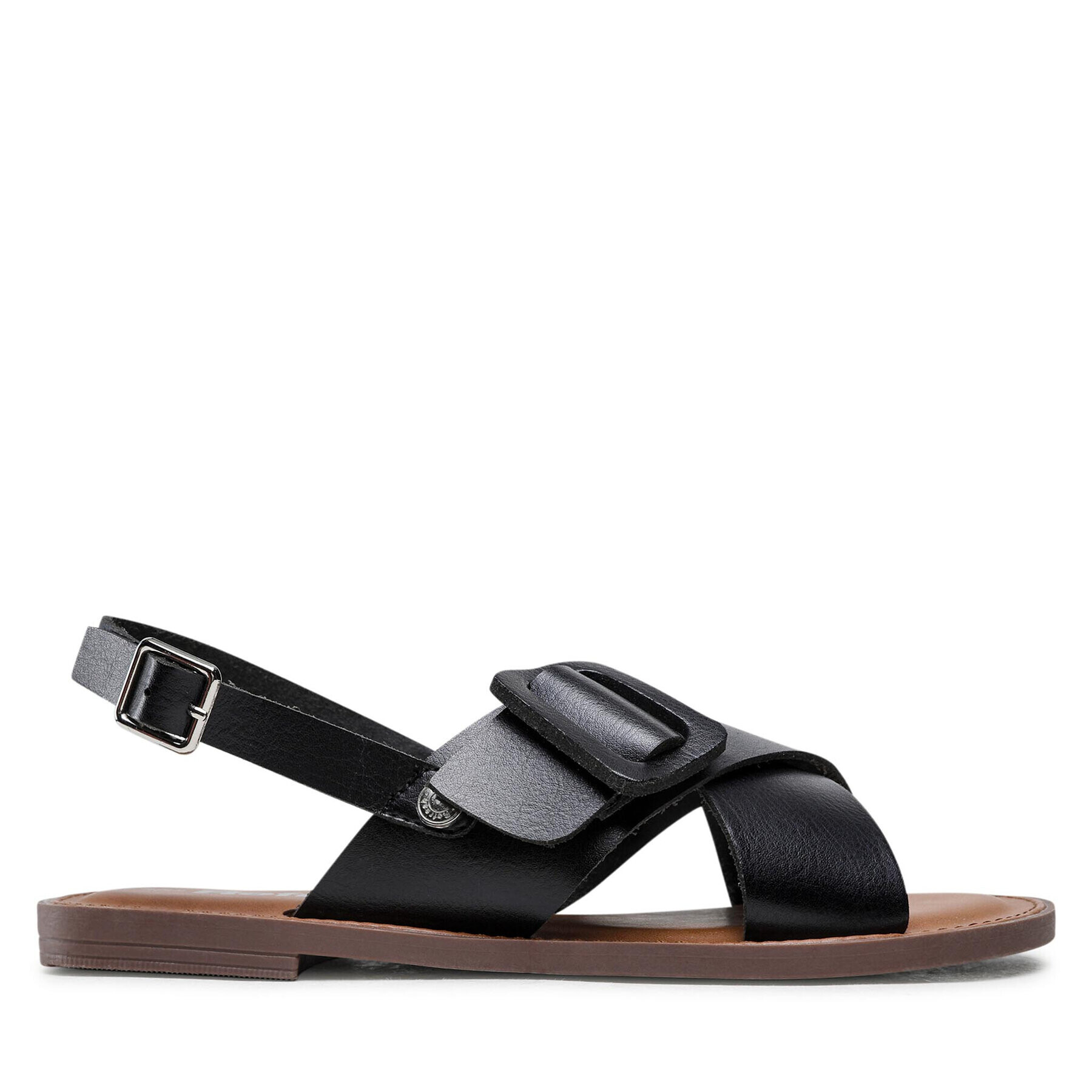 Refresh Sandale 79809 Negru - Pled.ro