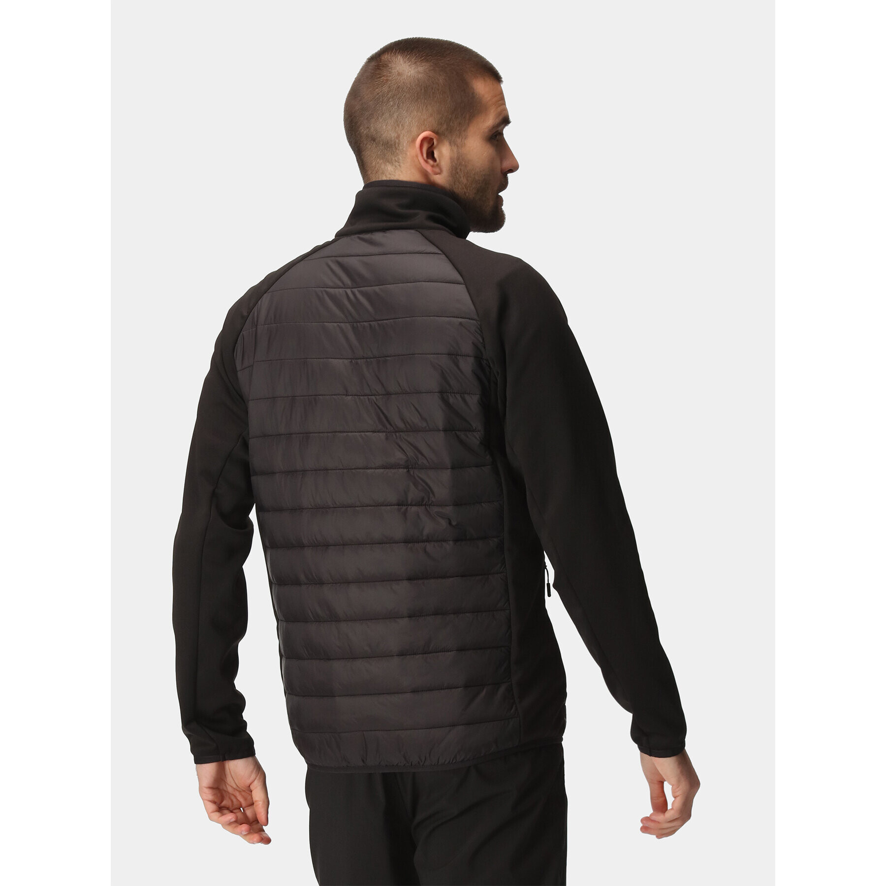 Regatta Geacă Clumber IV Hybrid RMN226 Negru Regular Fit - Pled.ro