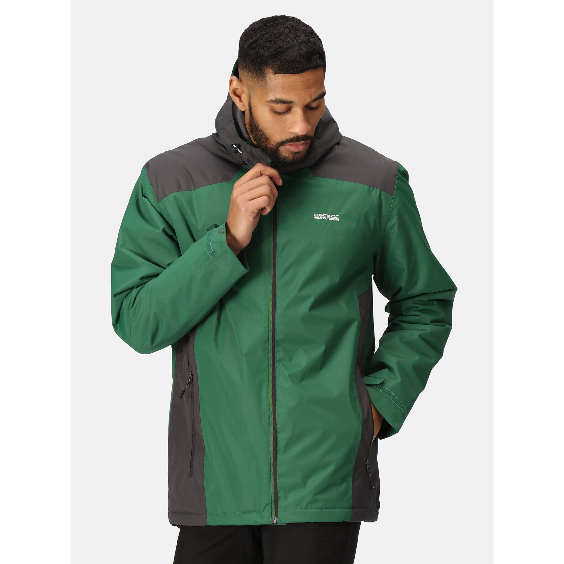 Regatta Geacă de iarnă Thornridge II RMP281 Verde Regular Fit - Pled.ro