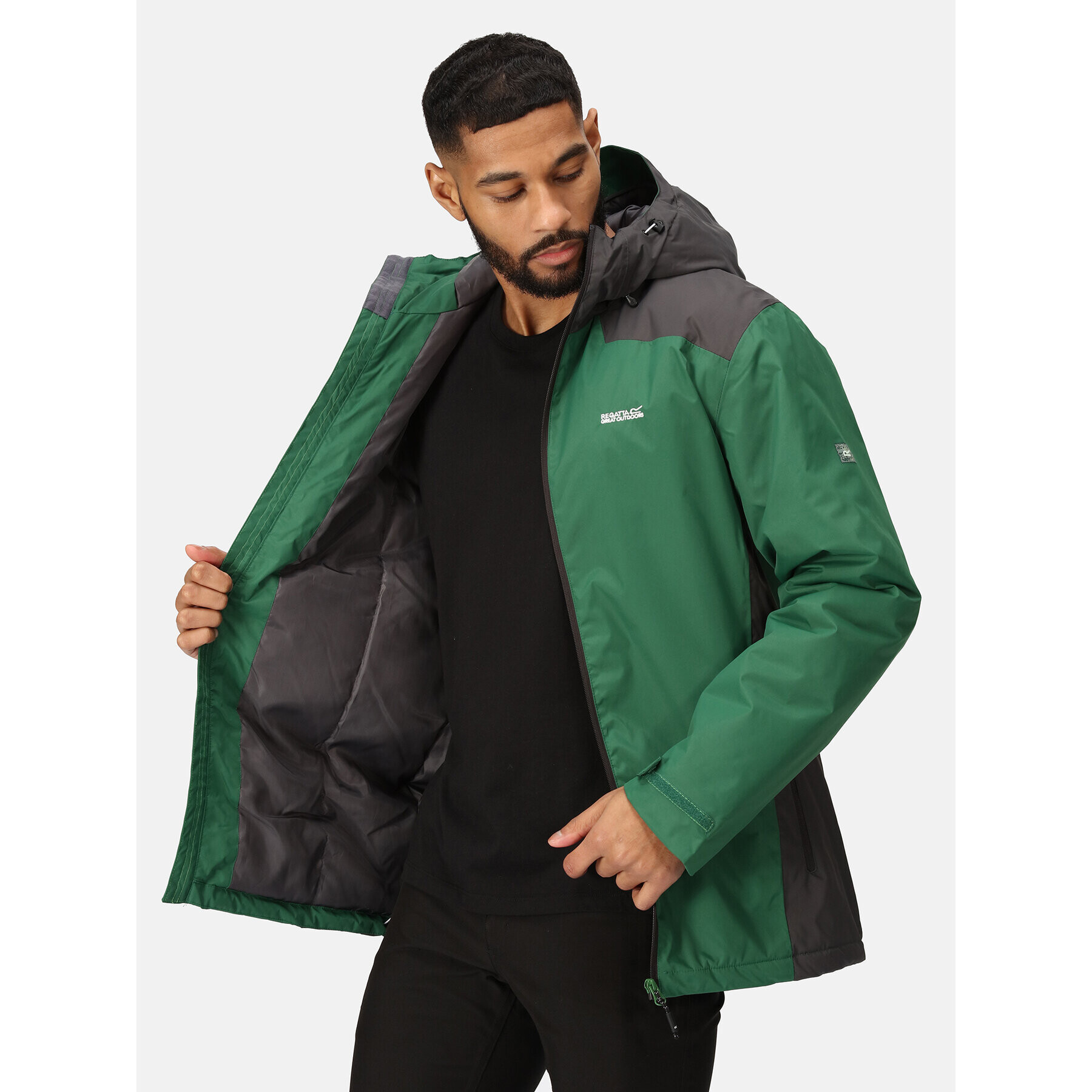 Regatta Geacă de iarnă Thornridge II RMP281 Verde Regular Fit - Pled.ro