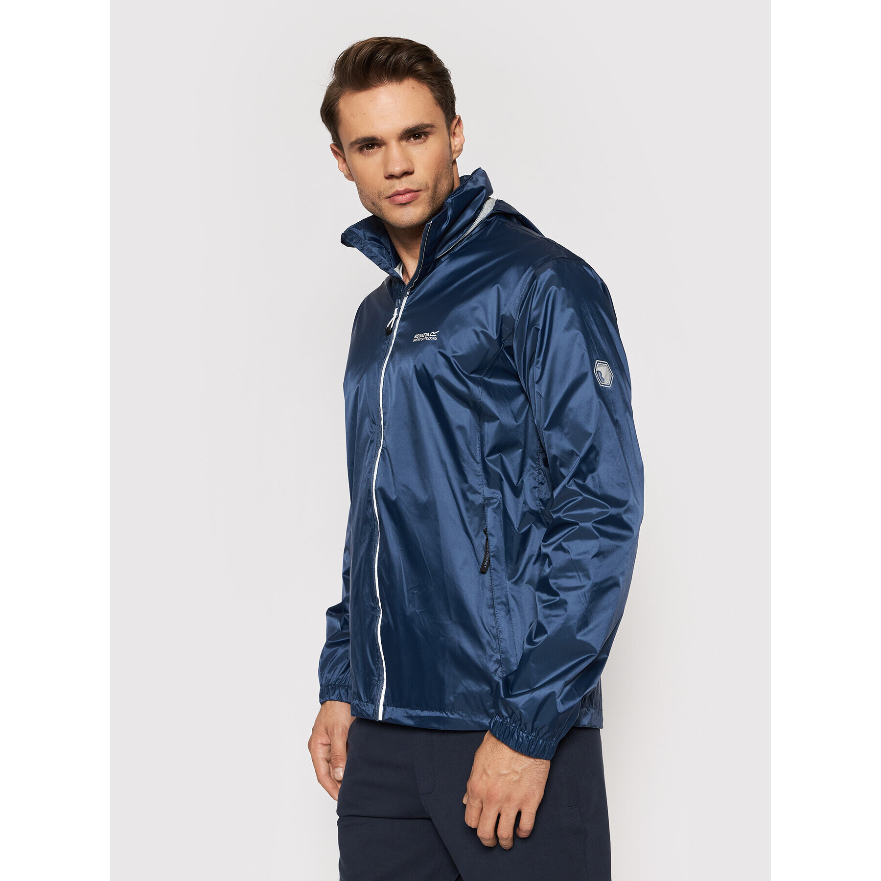 Regatta Geacă de ploaie Lyle IV RMW283 Bleumarin Regular Fit - Pled.ro