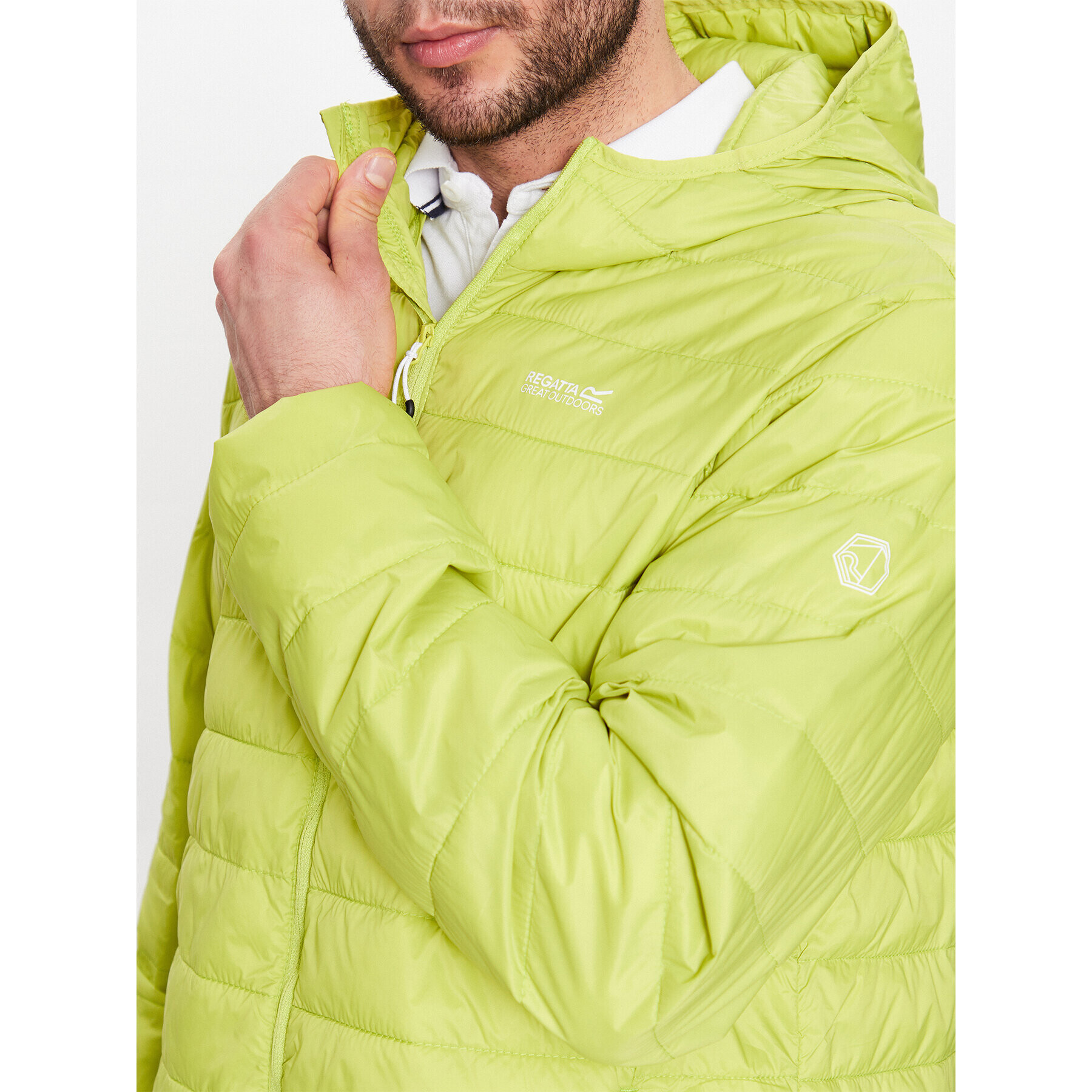 Regatta Geacă din puf Hillpack RMN206 Verde Regular Fit - Pled.ro