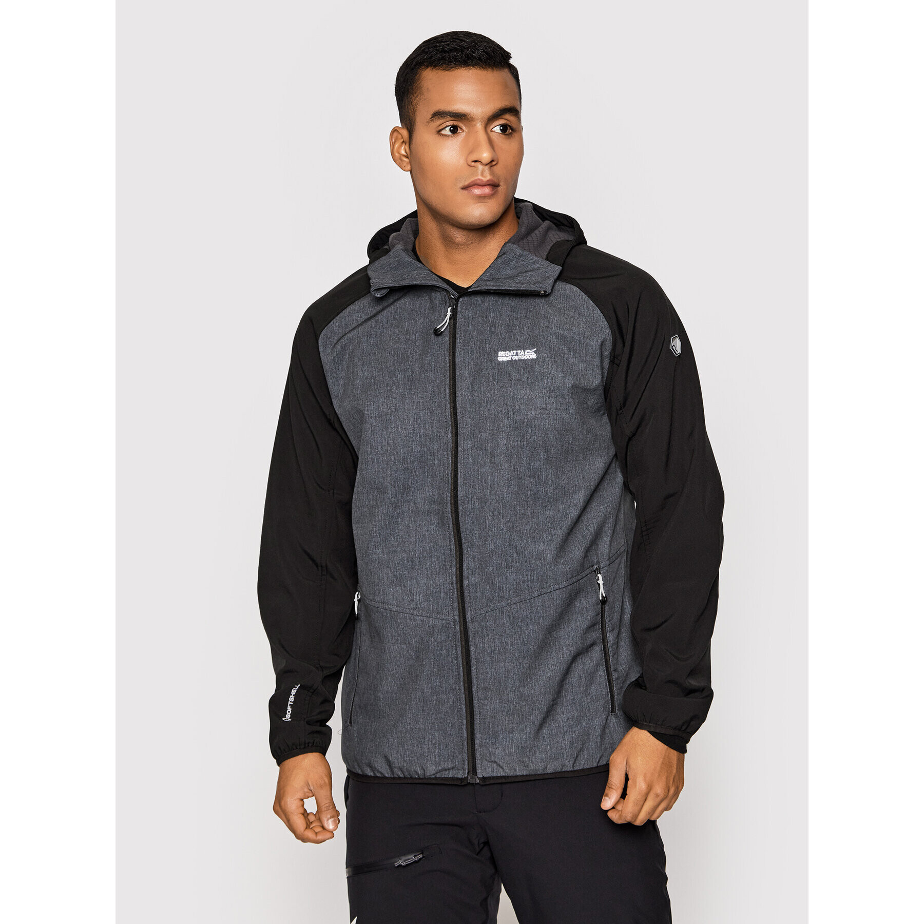 Regatta Geacă softshell Arec III RML218 Gri Regular Fit - Pled.ro