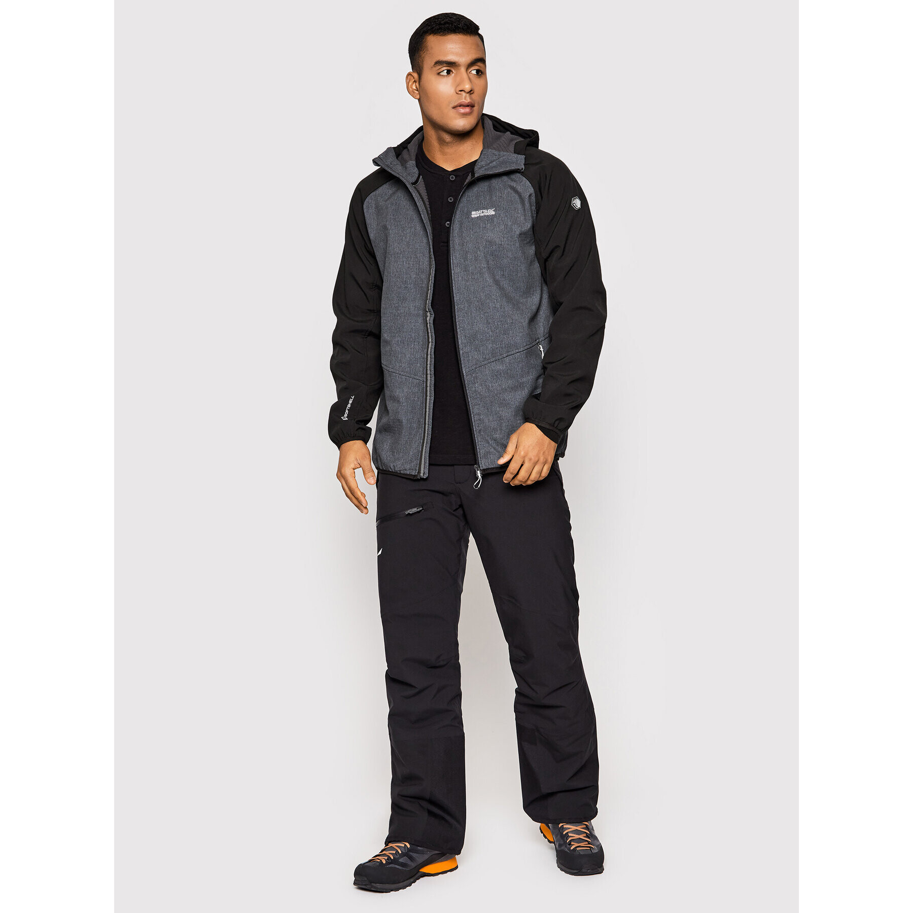 Regatta Geacă softshell Arec III RML218 Gri Regular Fit - Pled.ro