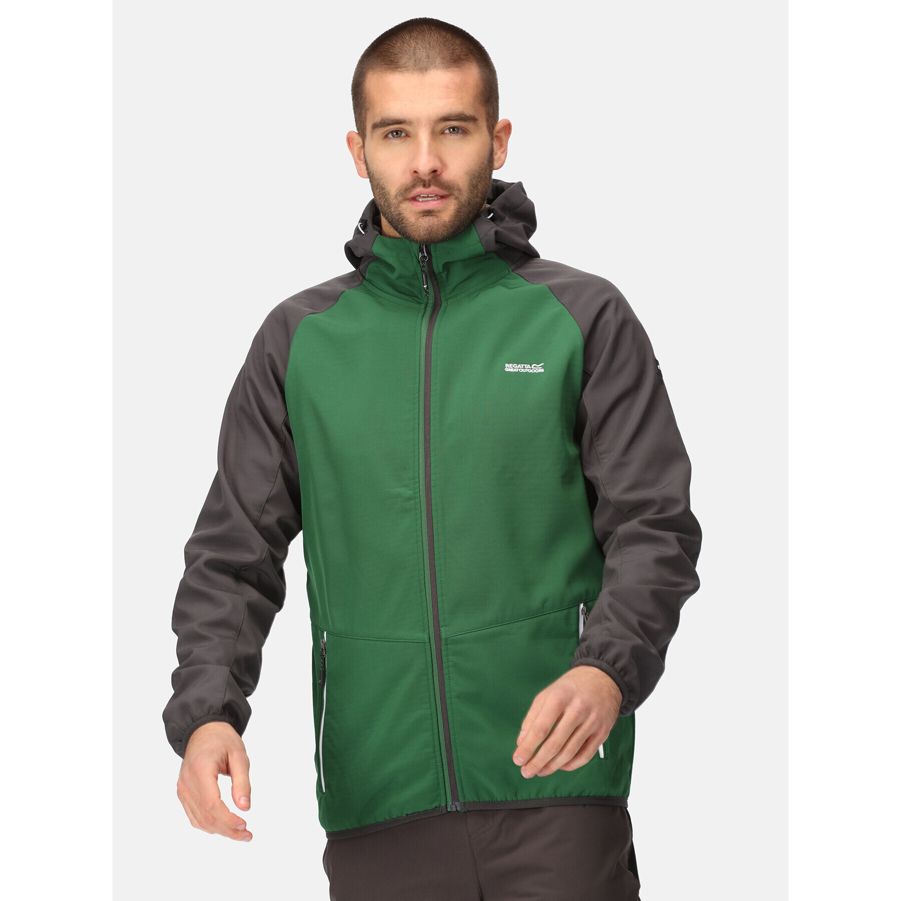 Regatta Geacă softshell Arec III RML218 Verde Regular Fit - Pled.ro