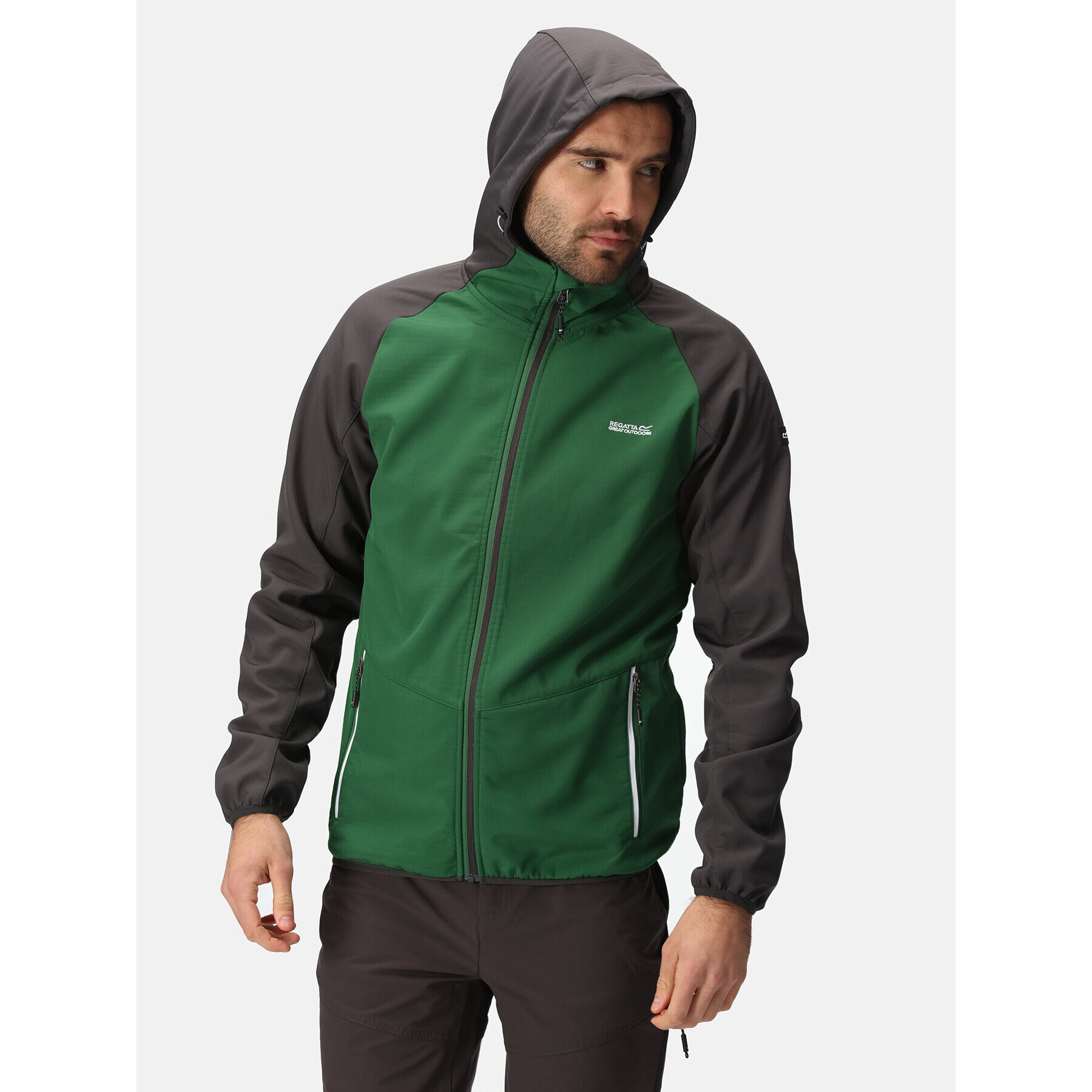 Regatta Geacă softshell Arec III RML218 Verde Regular Fit - Pled.ro