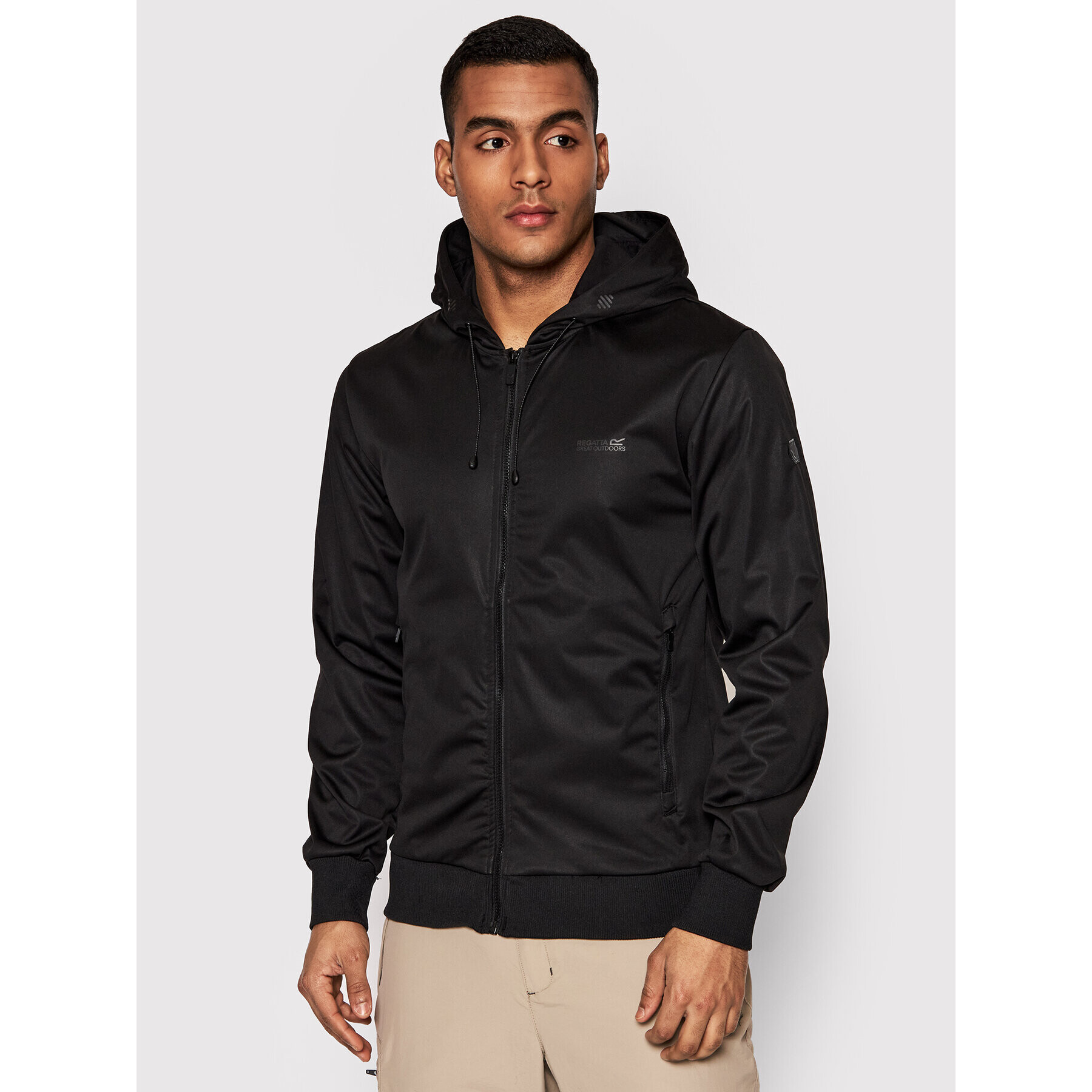 Regatta Geacă softshell Endervale RML223 Negru Regular Fit - Pled.ro