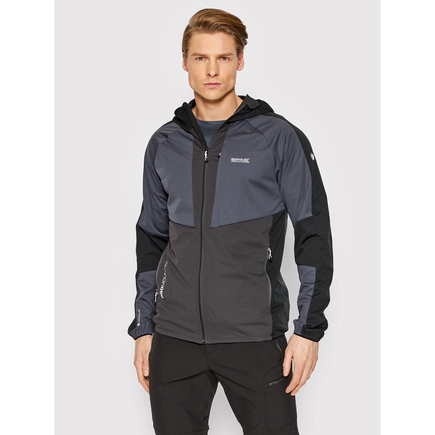 Regatta Geacă softshell Tarvos V RML220 Gri Regular Fit - Pled.ro