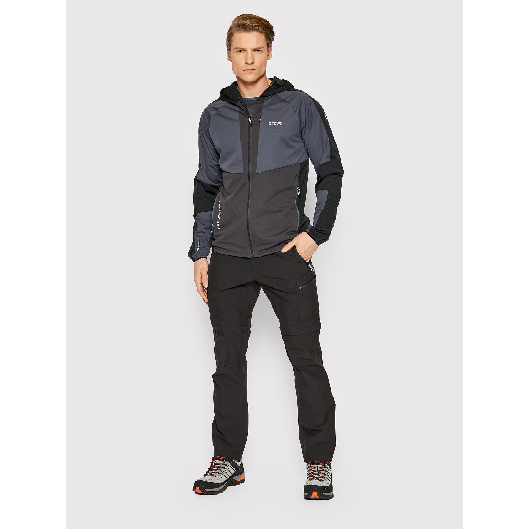 Regatta Geacă softshell Tarvos V RML220 Gri Regular Fit - Pled.ro